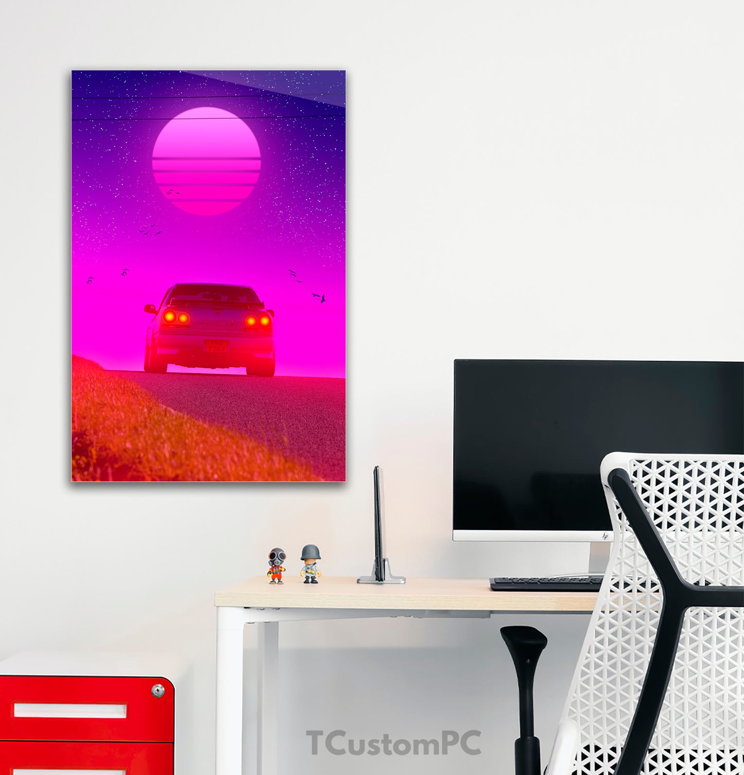 Cuadro de Coche Nissan Skyline Mindnight