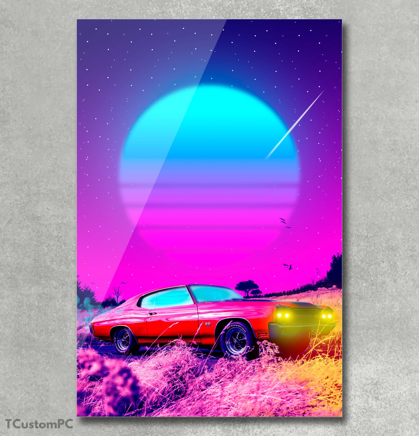 Cuadro de Coche Deportivo Chevrolet Chevelle SS