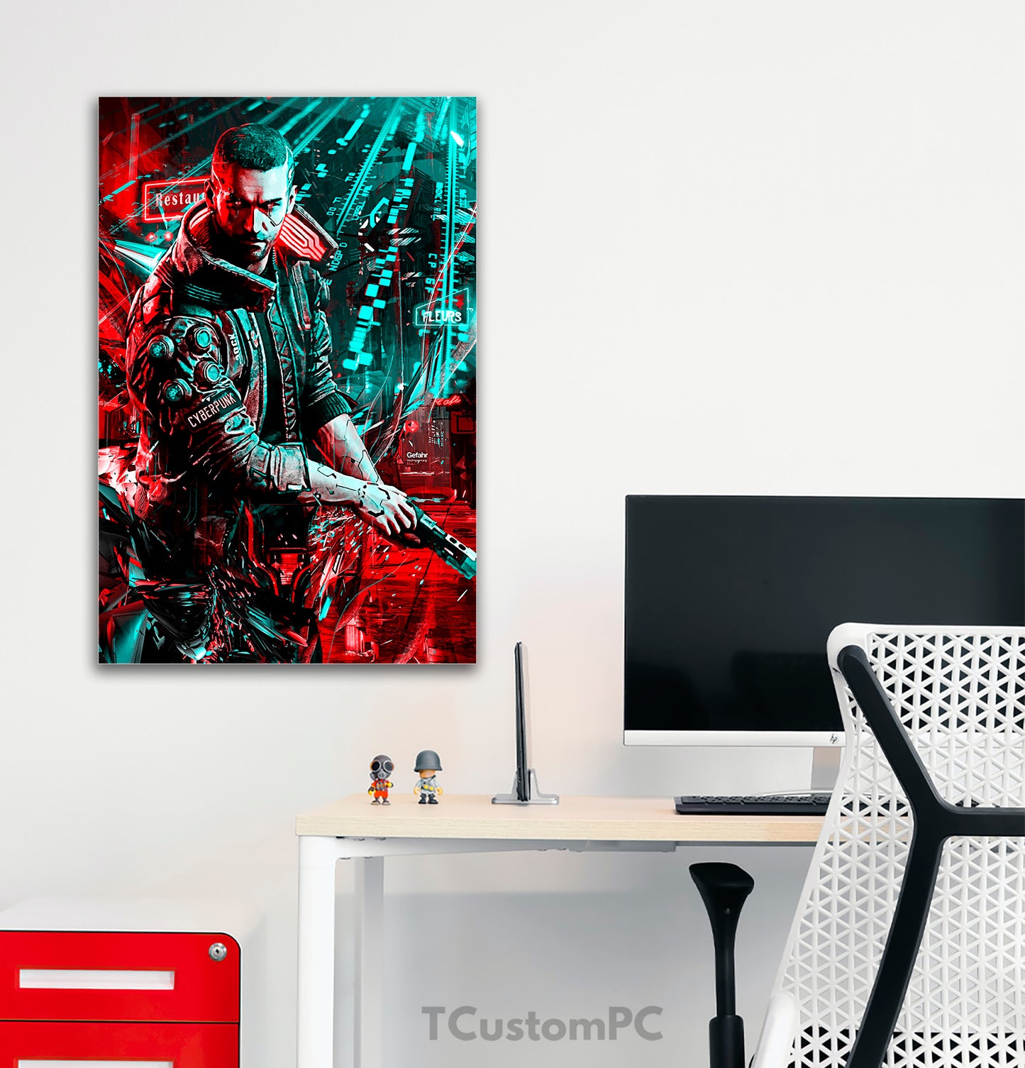 Cuadro Cyberpunk "2077 vector"