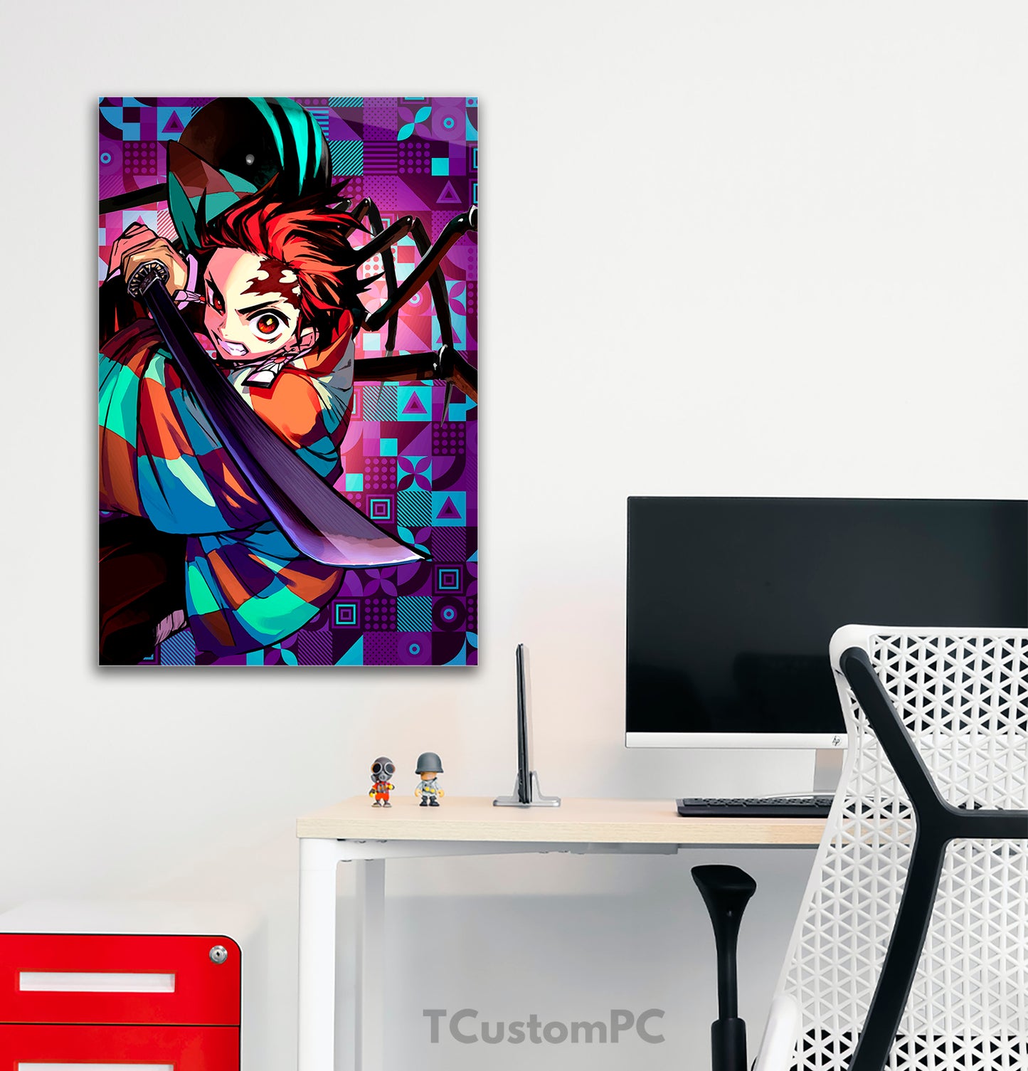 Cuadro Demon Slayer Tanjiro, Kimetsu no Yaiba