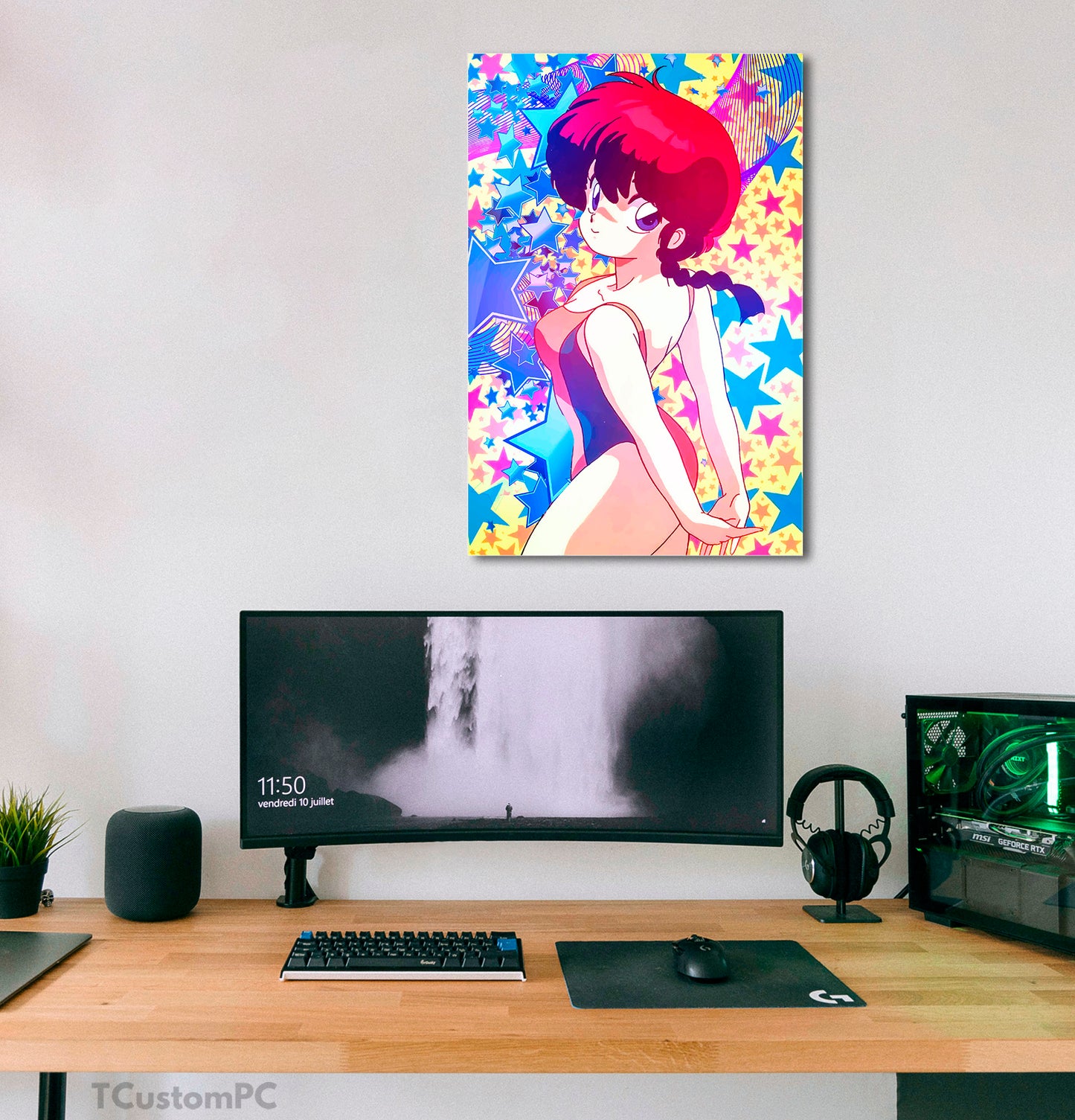 Cuadro de Ranma Chan