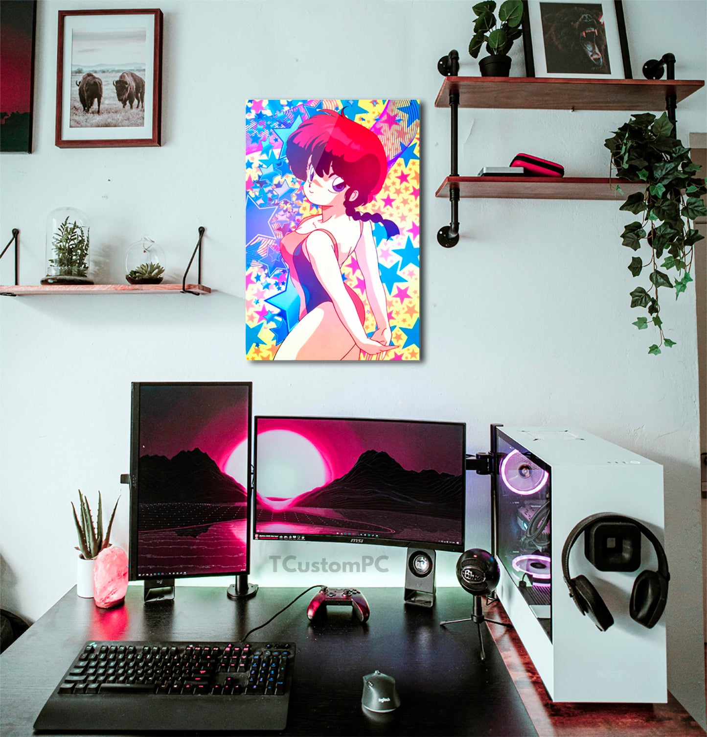 Cuadro de Ranma Chan