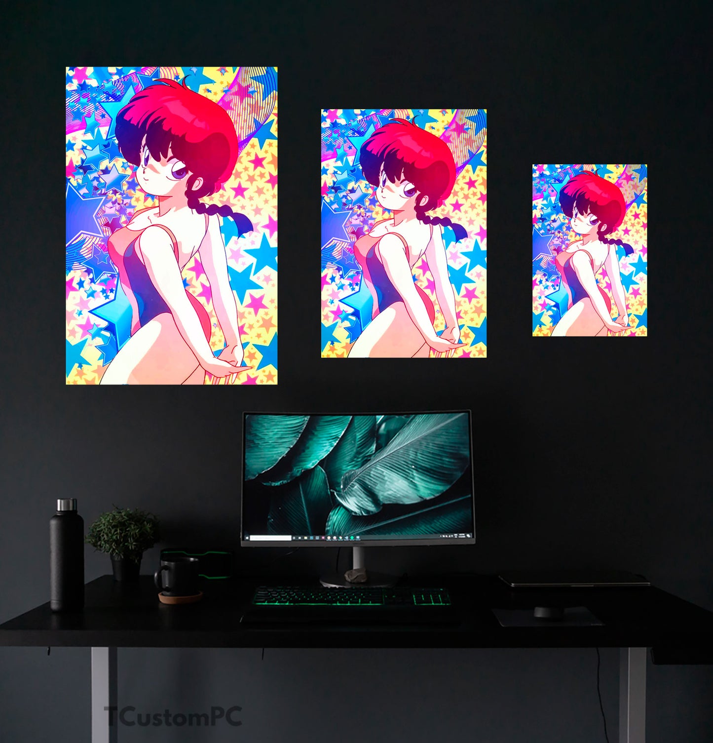 Cuadro de Ranma Chan