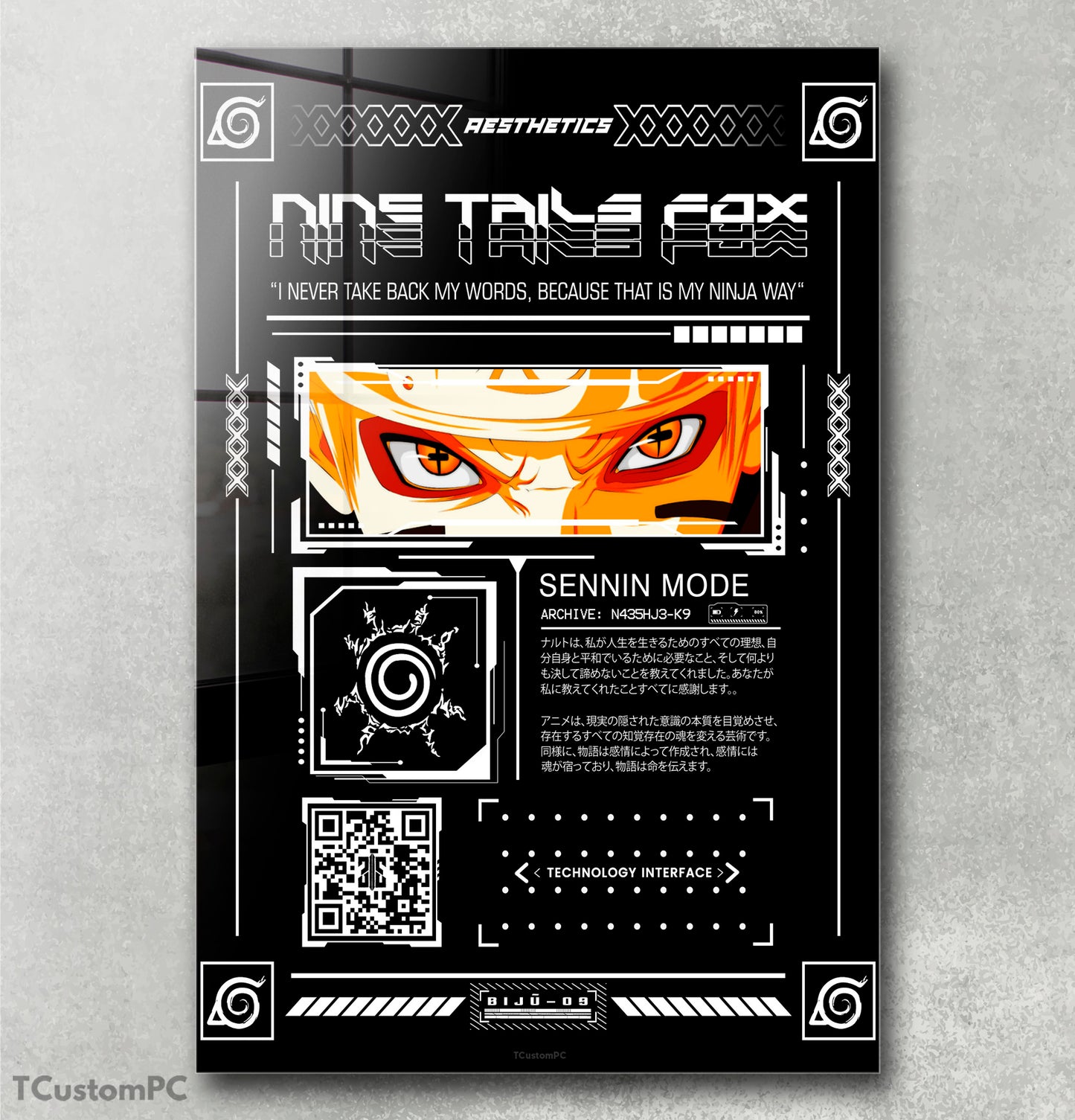Cuadro AESTHETIC 2 Naruto