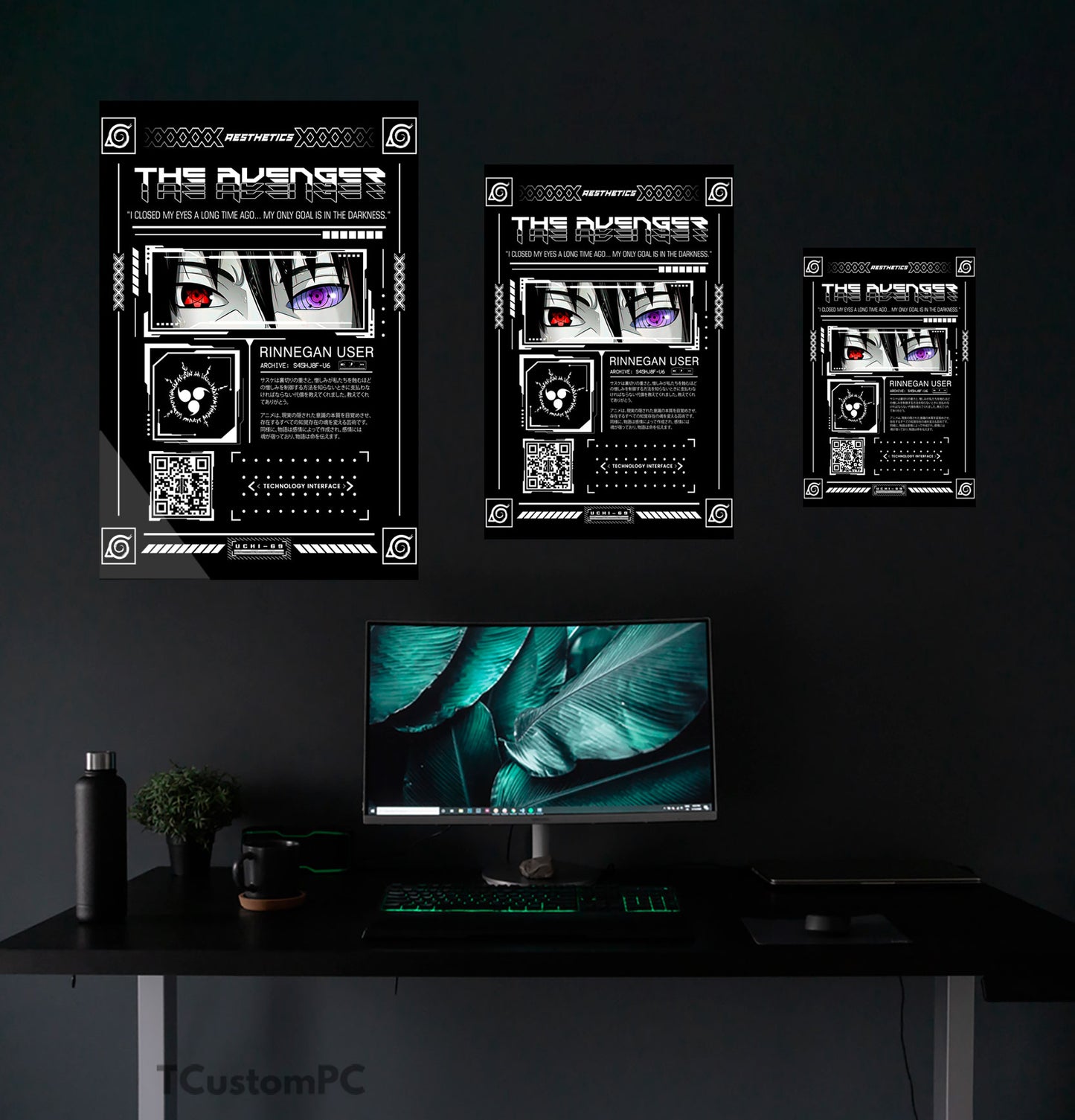 Cuadro AESTHETIC 3 Sasuke