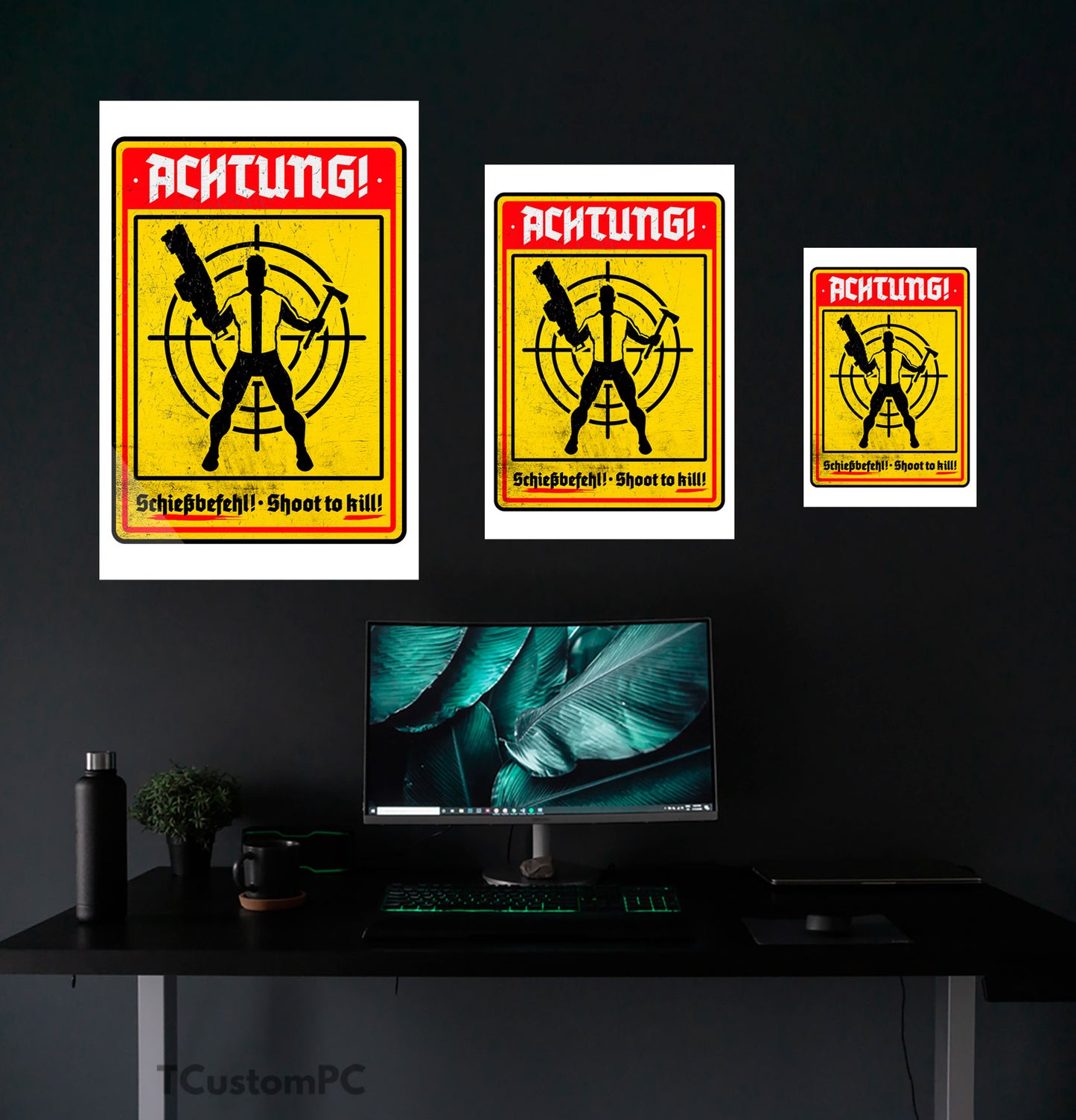 Cuadro Achtung