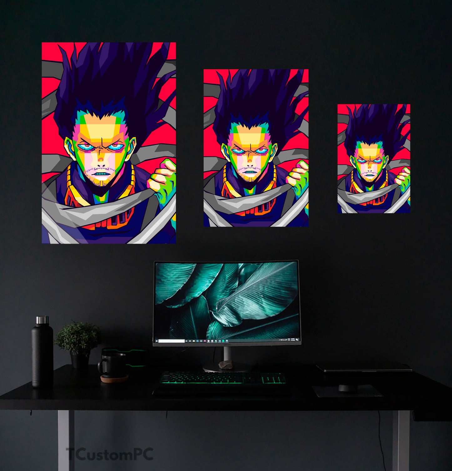 Cuadro Aizawa Sensei