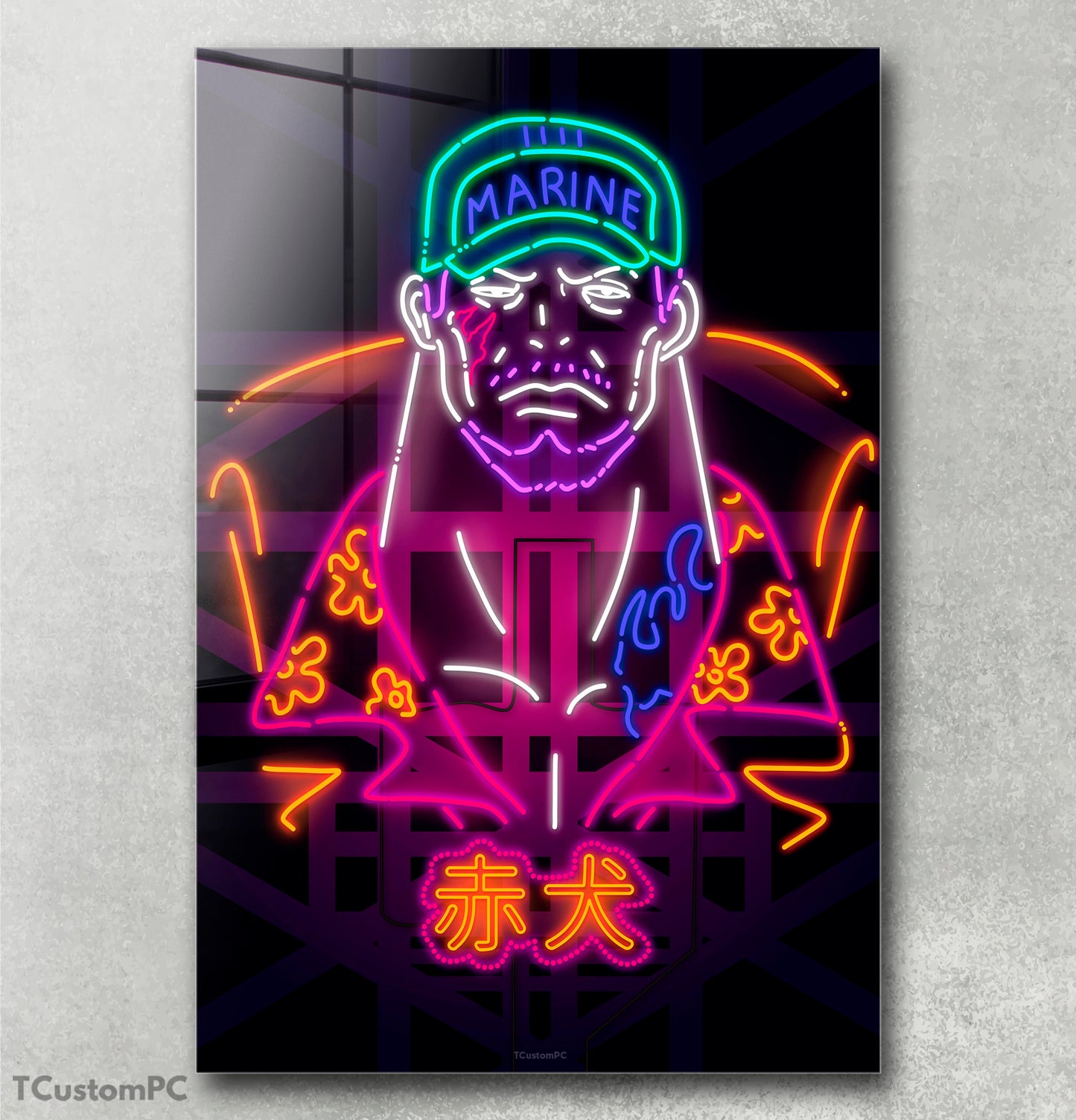 Cuadro Akainu Neon