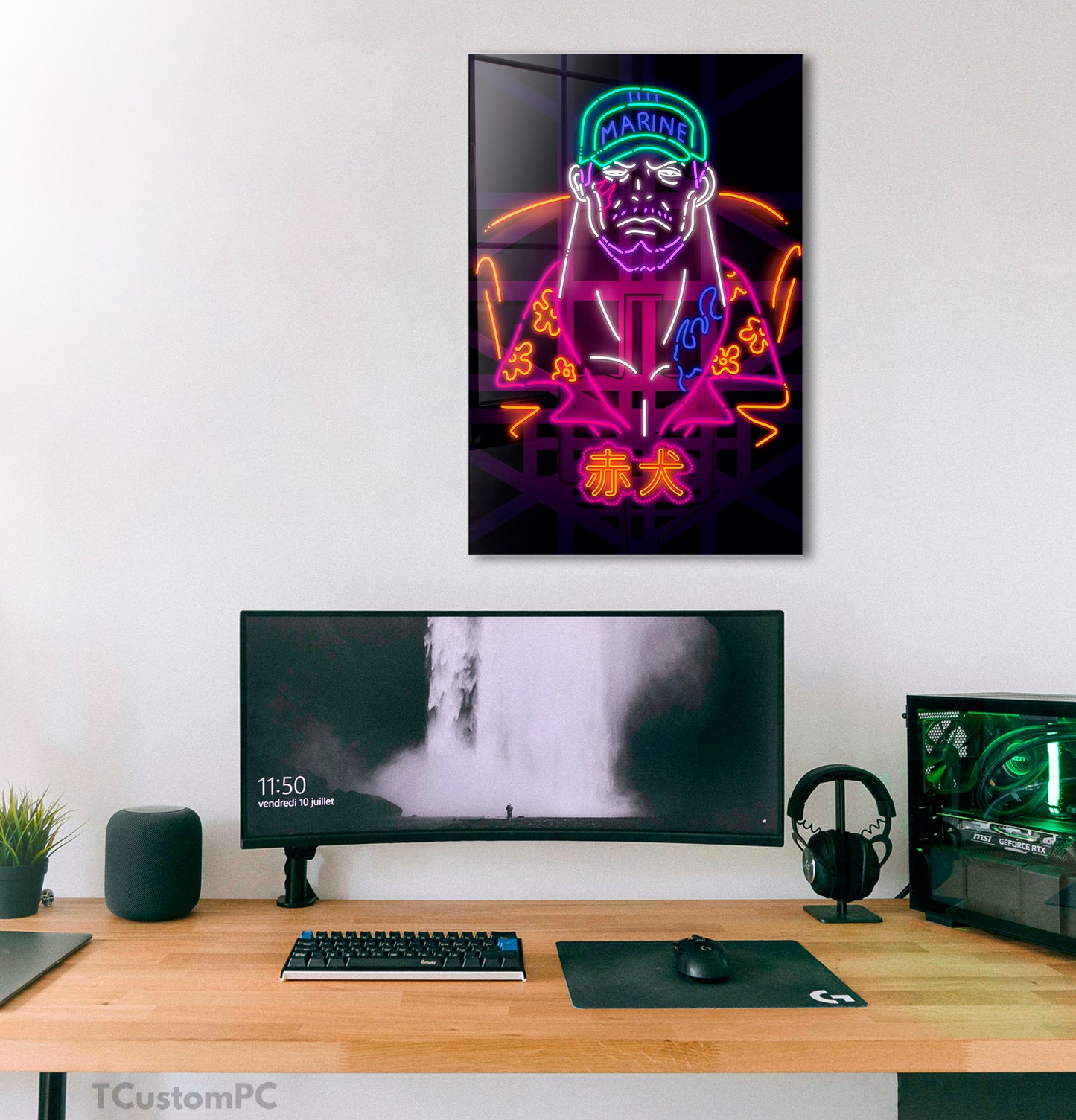 Cuadro Akainu Neon