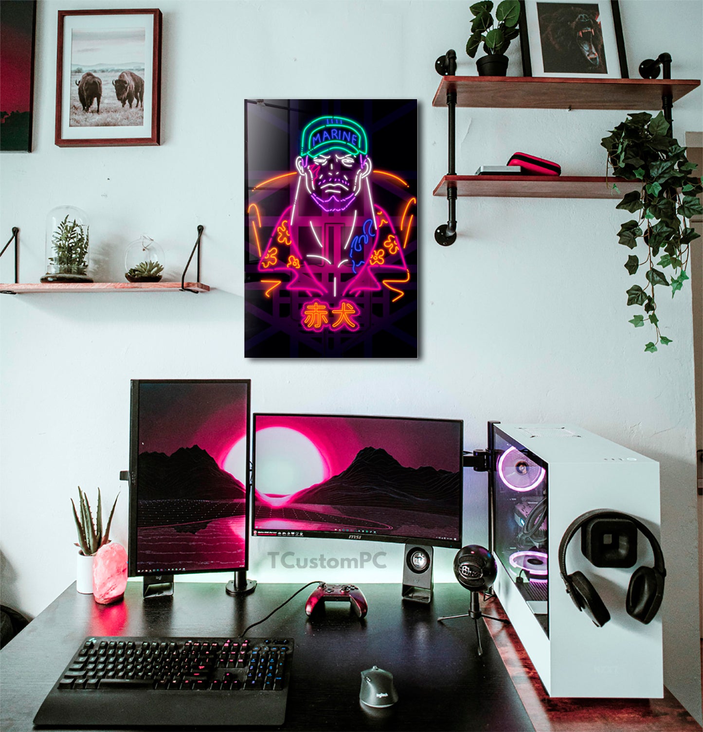 Cuadro Akainu Neon