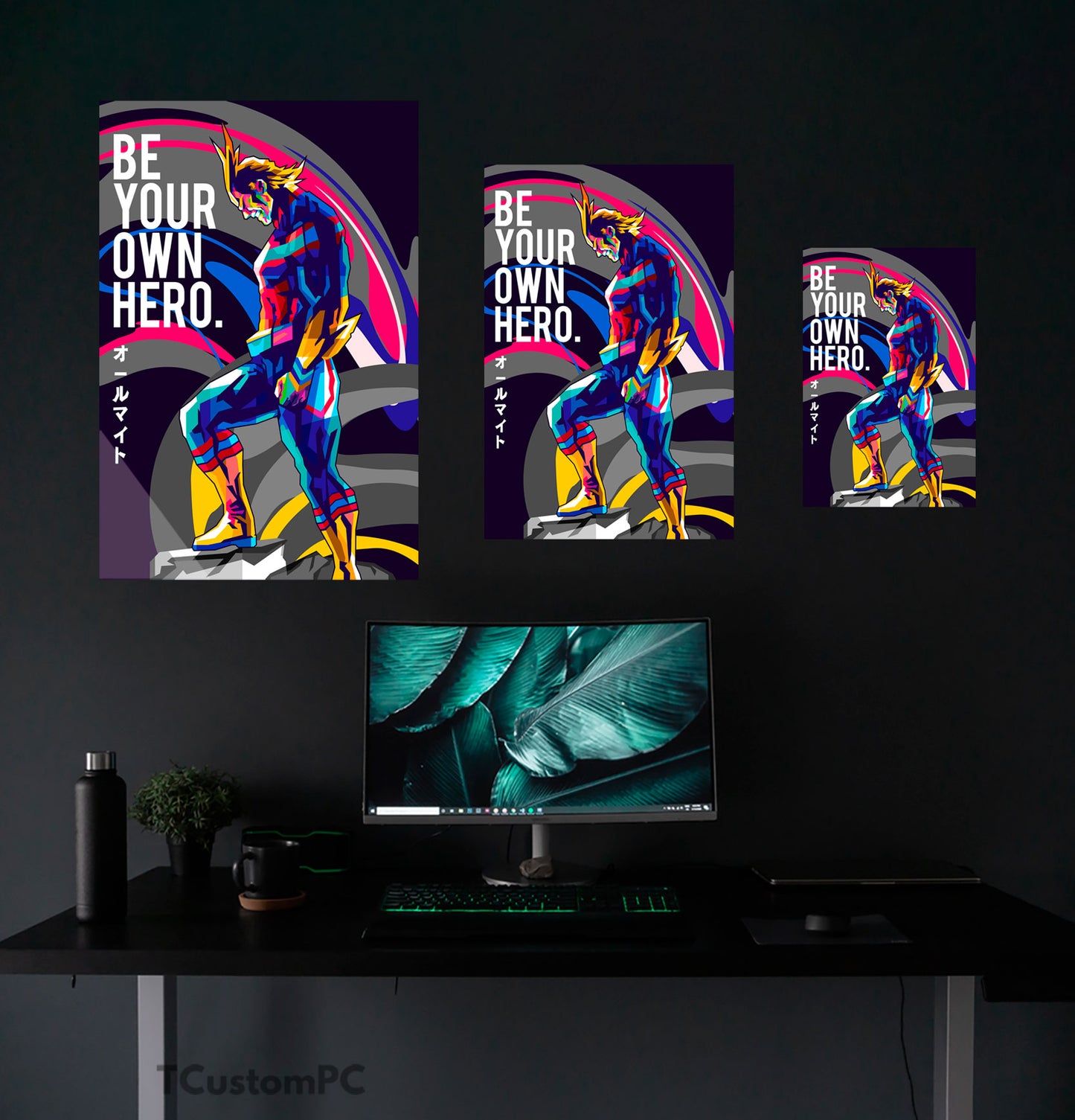 All Might painting