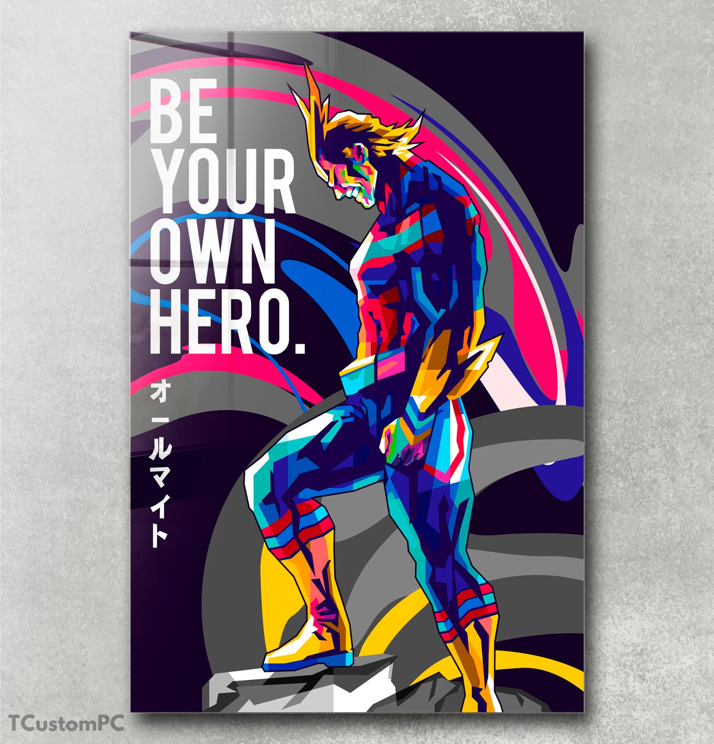 All Might painting
