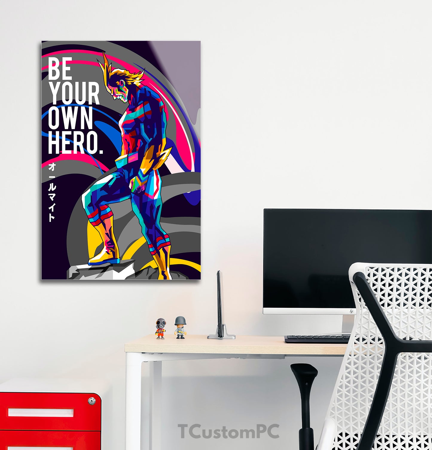 All Might painting
