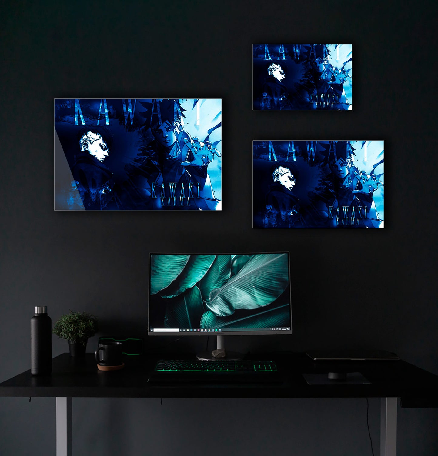 Kawaki Boruto Poster style painting