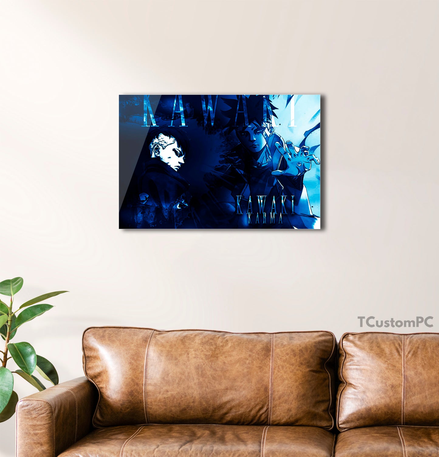 Kawaki Boruto Poster style painting
