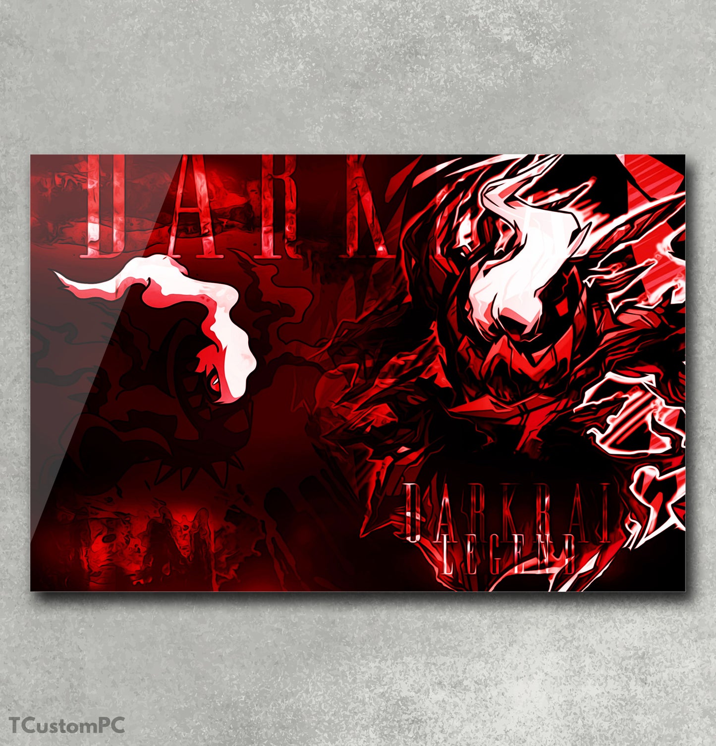 Cuadro Darkrai Pokémon Poster style