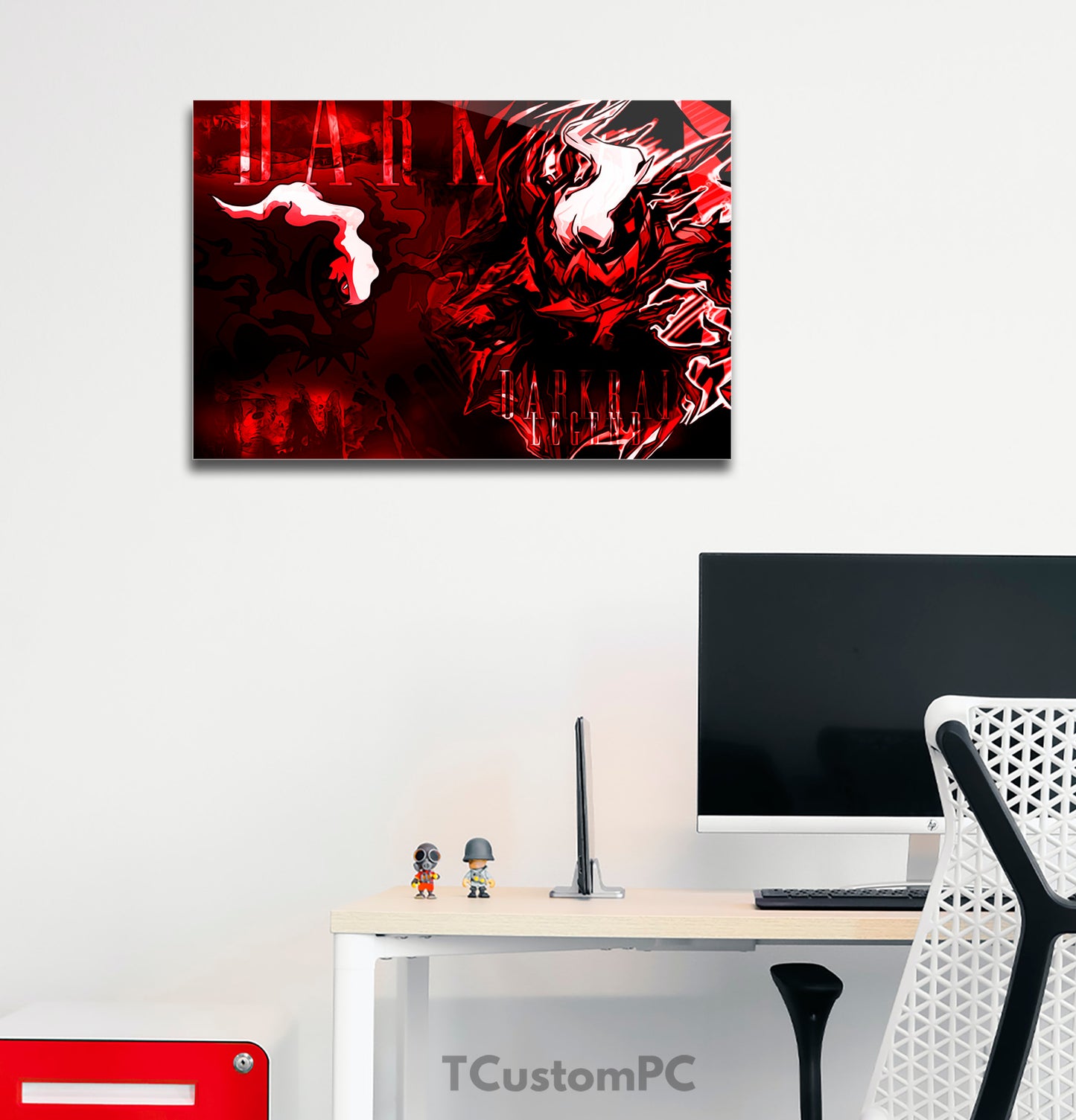 Cuadro Darkrai Pokémon Poster style