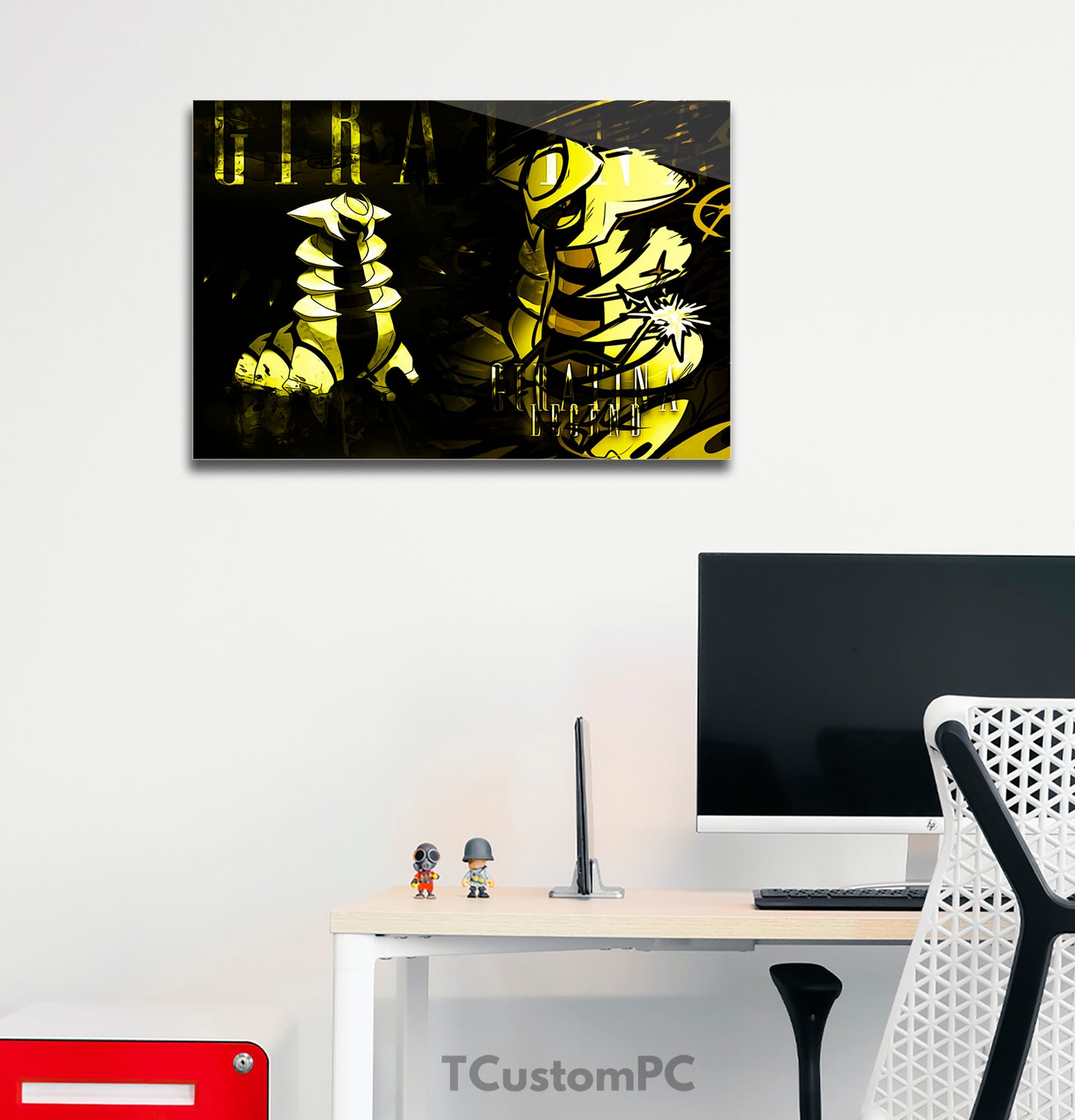 Giratina Pokémon Poster style painting