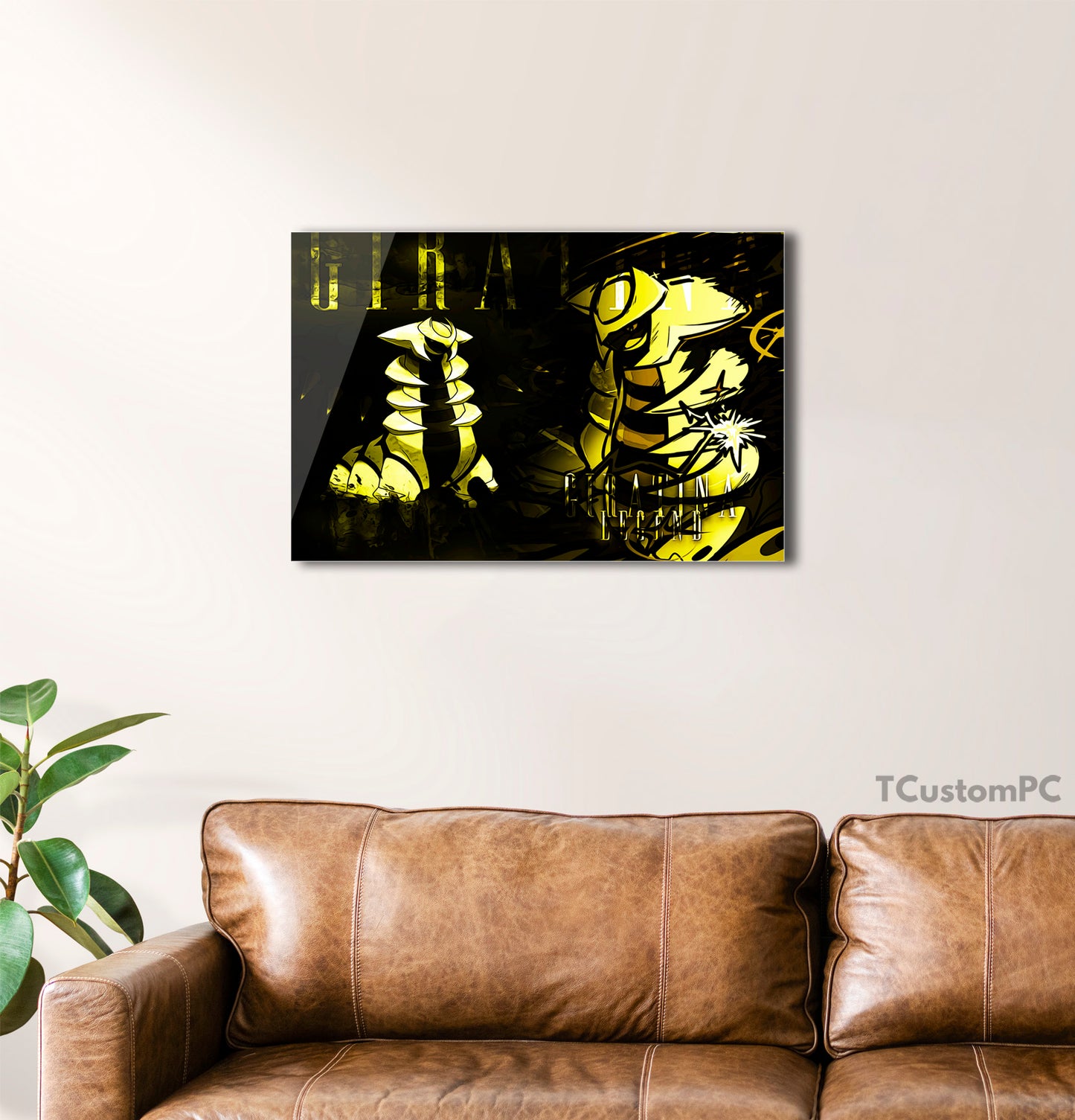 Giratina Pokémon Poster style painting