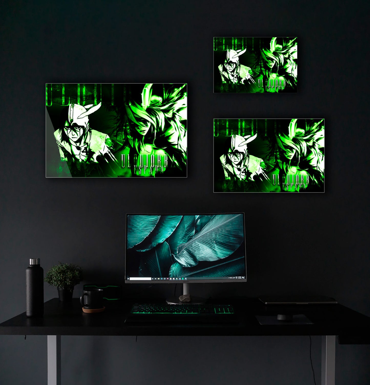 Pintura estilo pôster Ulquiorra Bleach