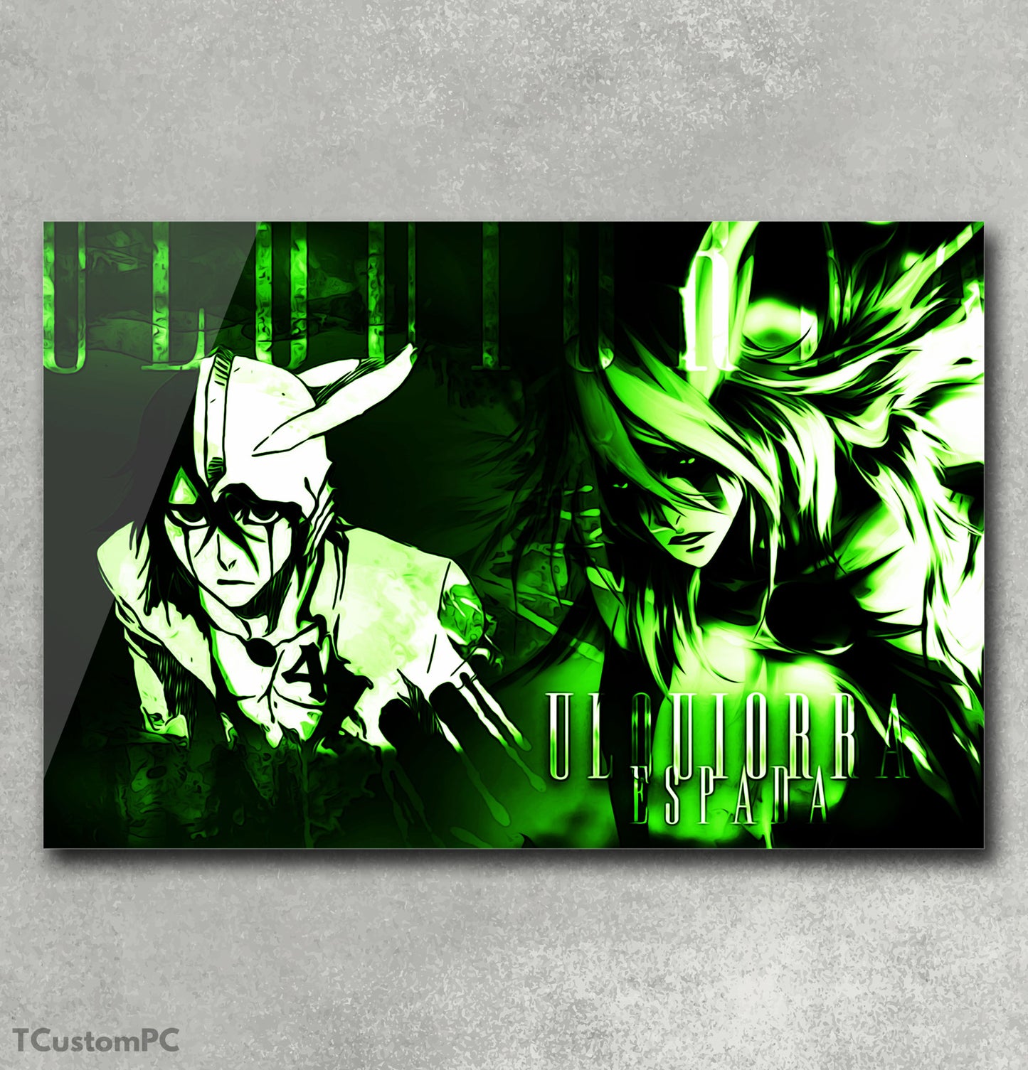Pintura estilo pôster Ulquiorra Bleach