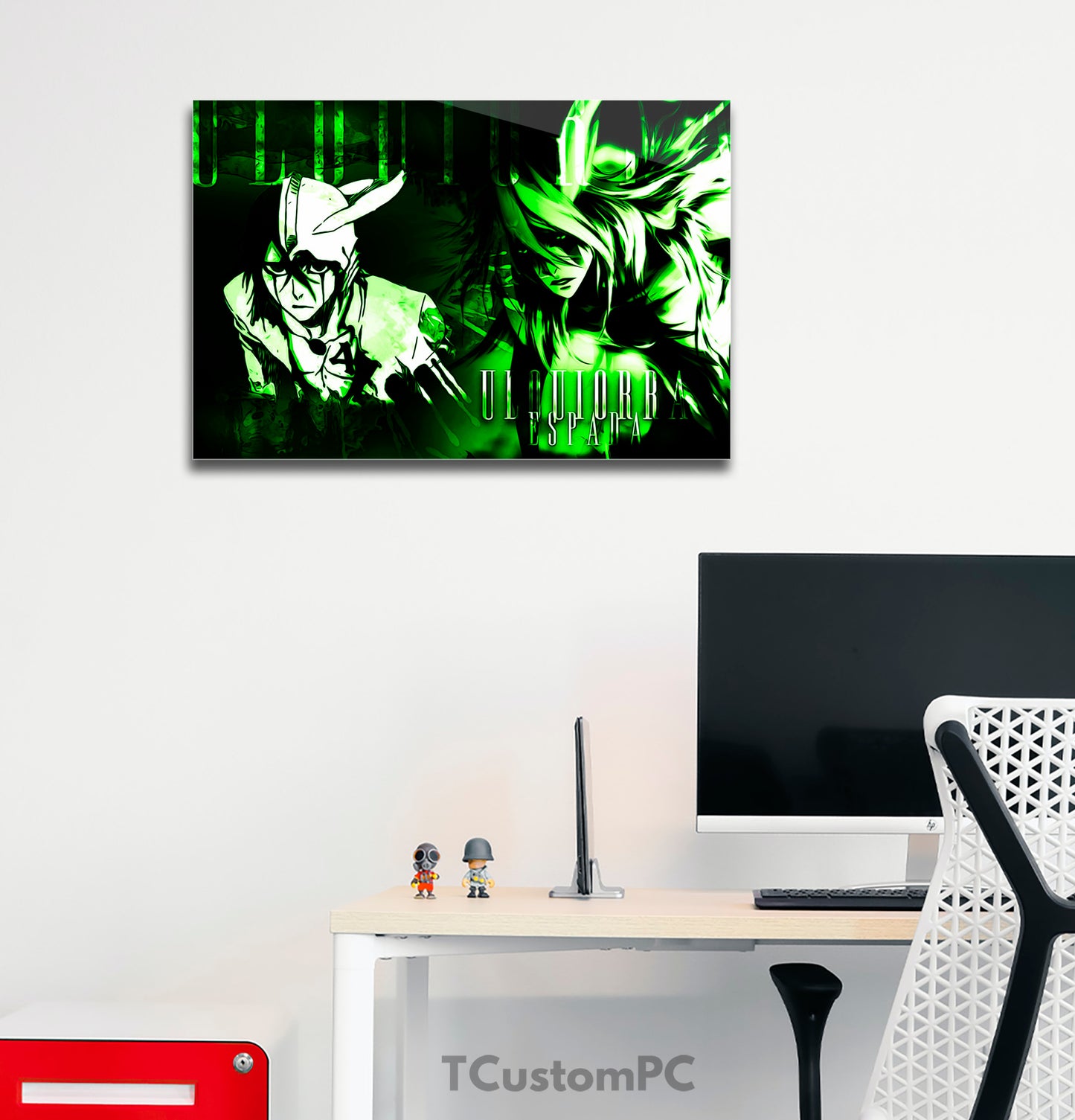 Pintura estilo pôster Ulquiorra Bleach