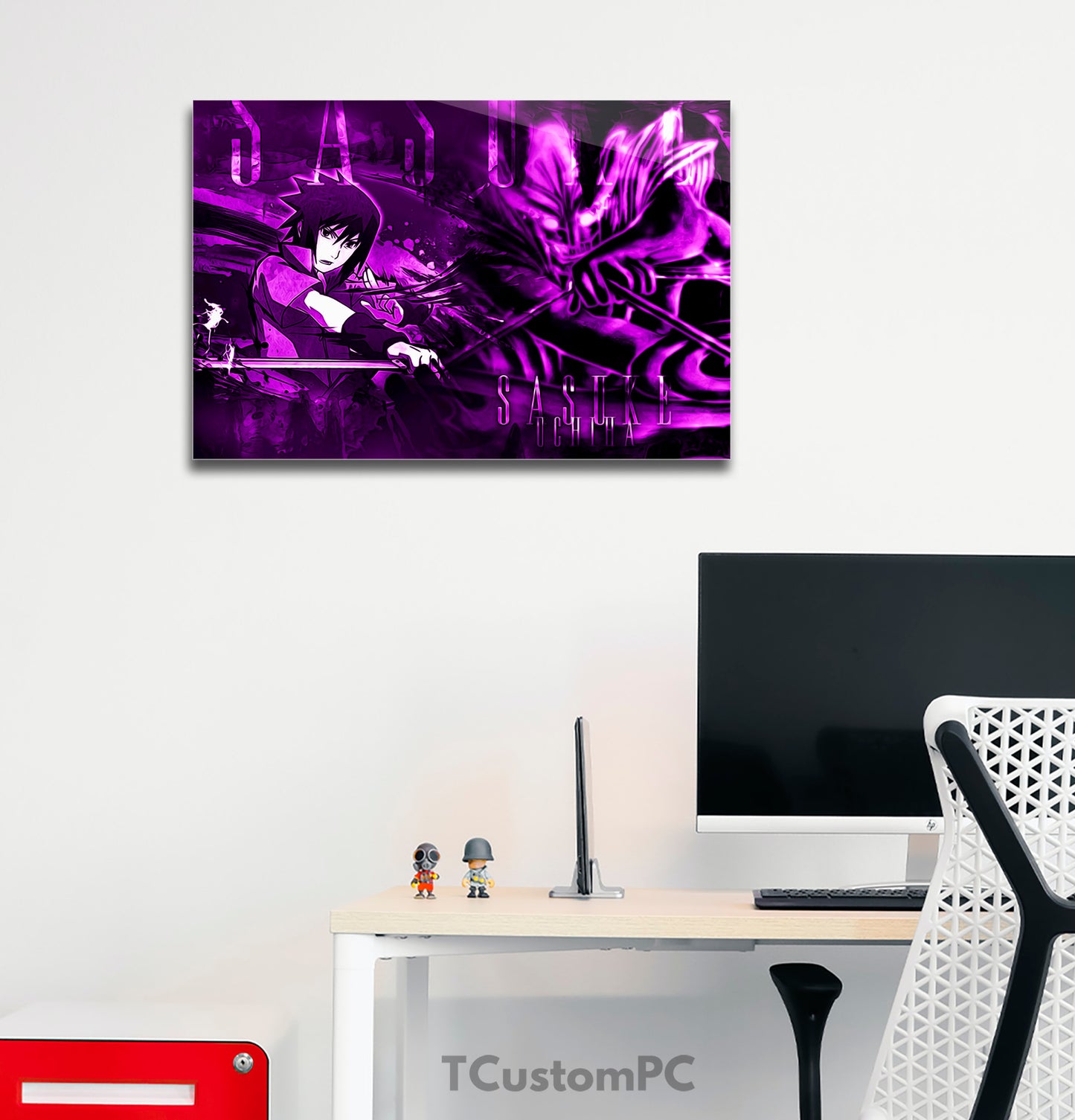 Cuadro Sasuke Naruto Poster style