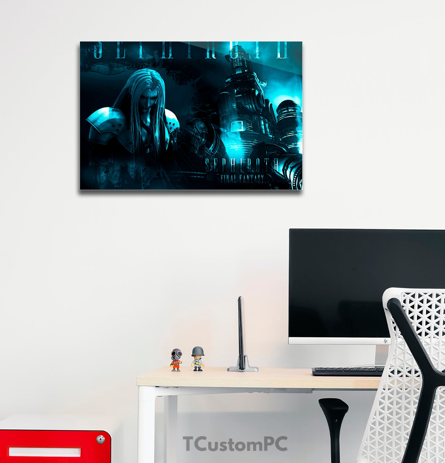 Cuadro Sephiroth Fantasy Poster style