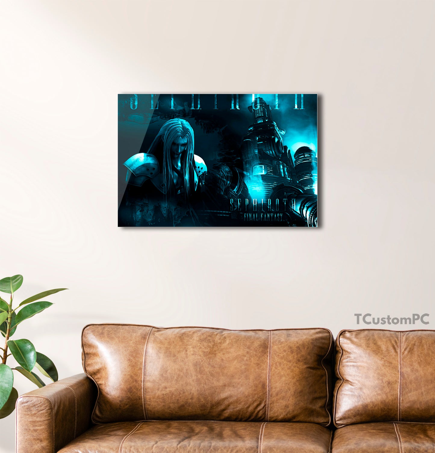 Cuadro Sephiroth Fantasy Poster style
