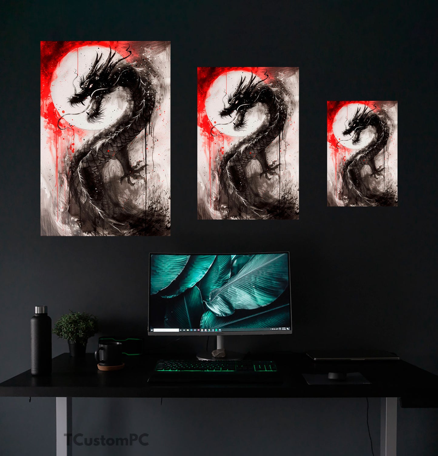 Cuadro Asian Dragon 3