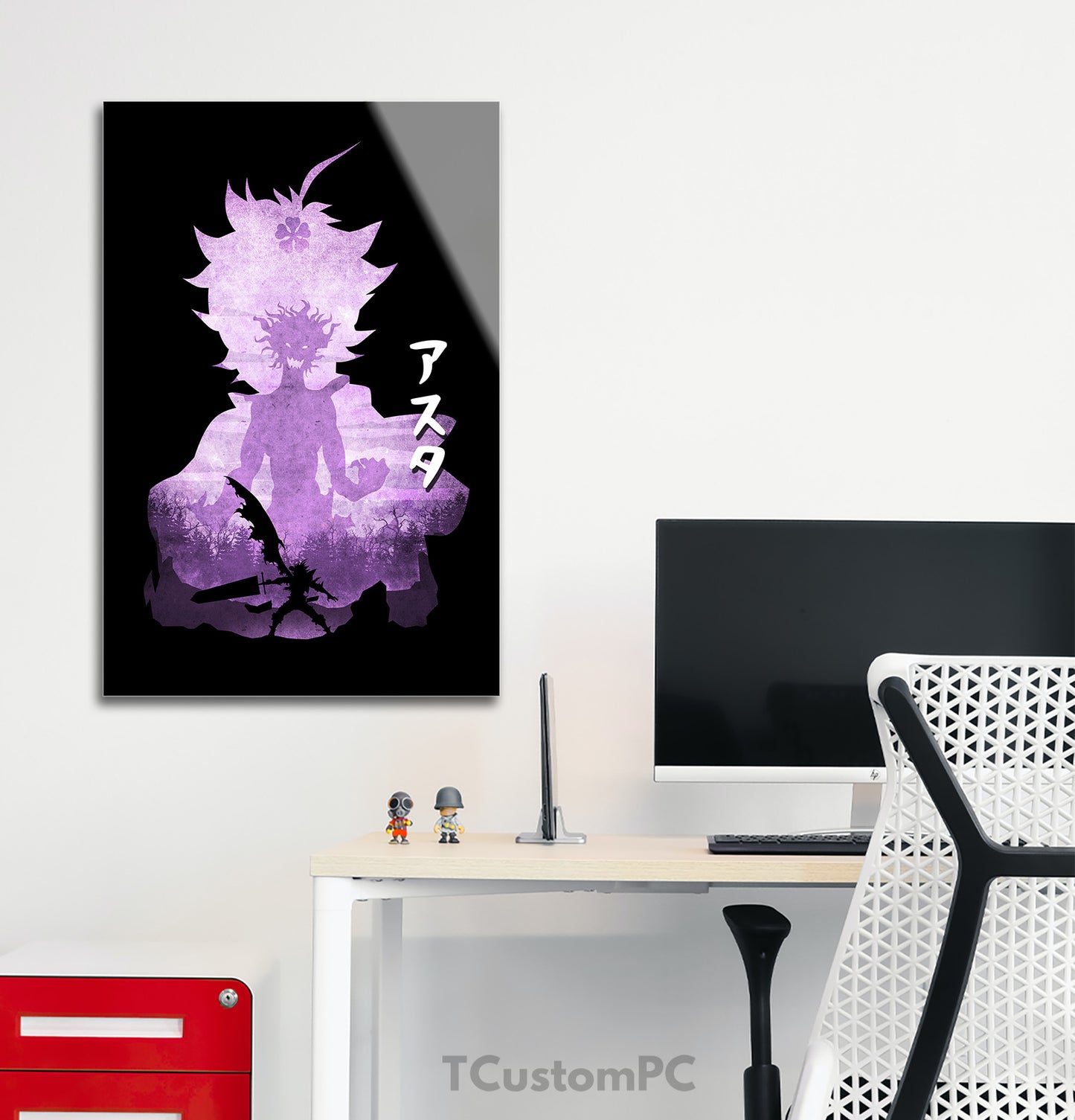 Cuadro Asta Minimalist Silhouette