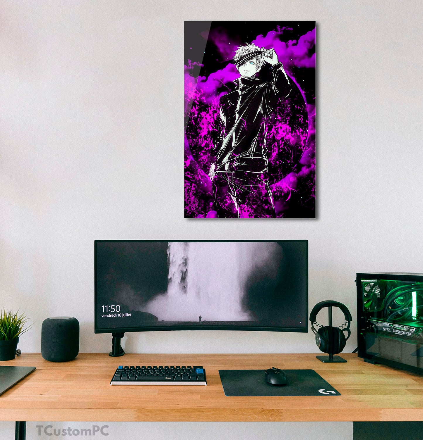 Cuadro Astral Purple Gojo