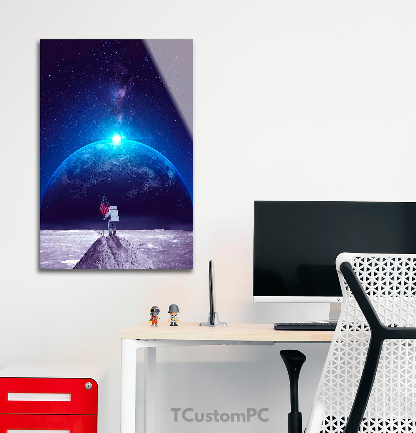 Cuadro Astronaut landing