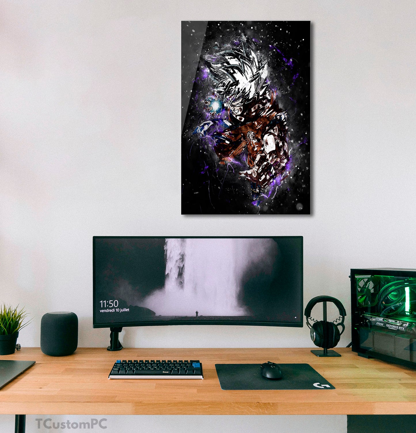 Aura Warrior painting
