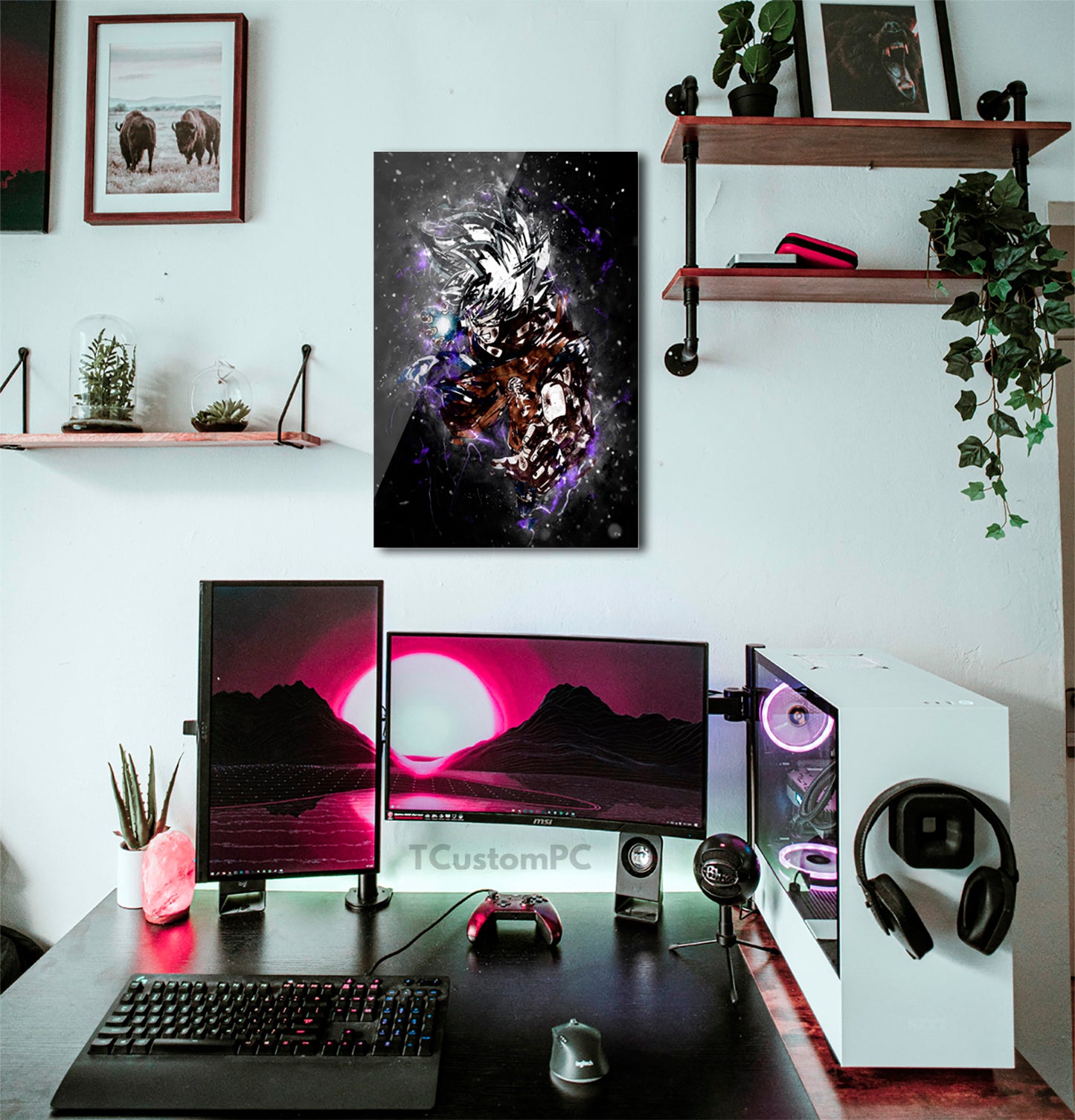 Aura Warrior painting