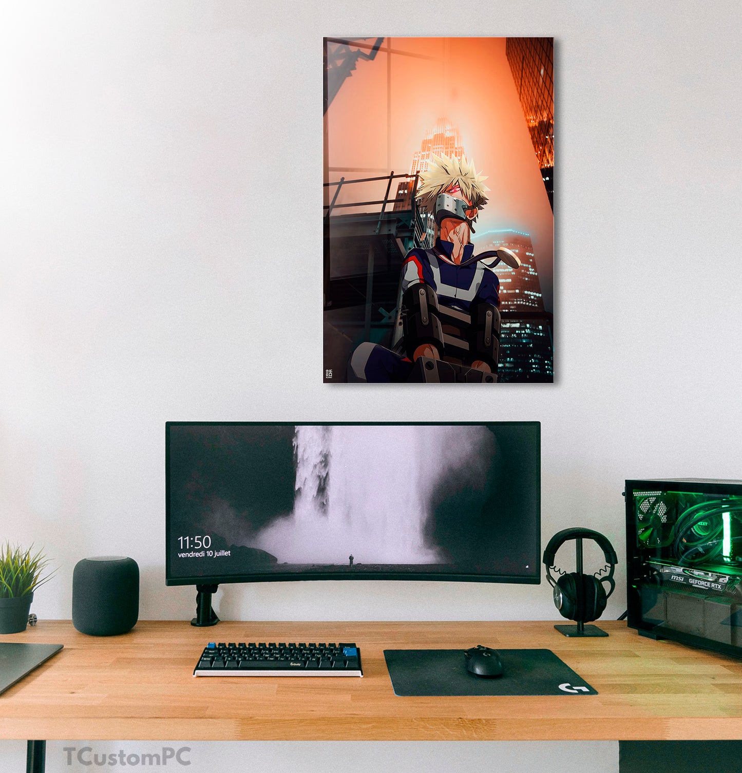Cuadro Bakugo