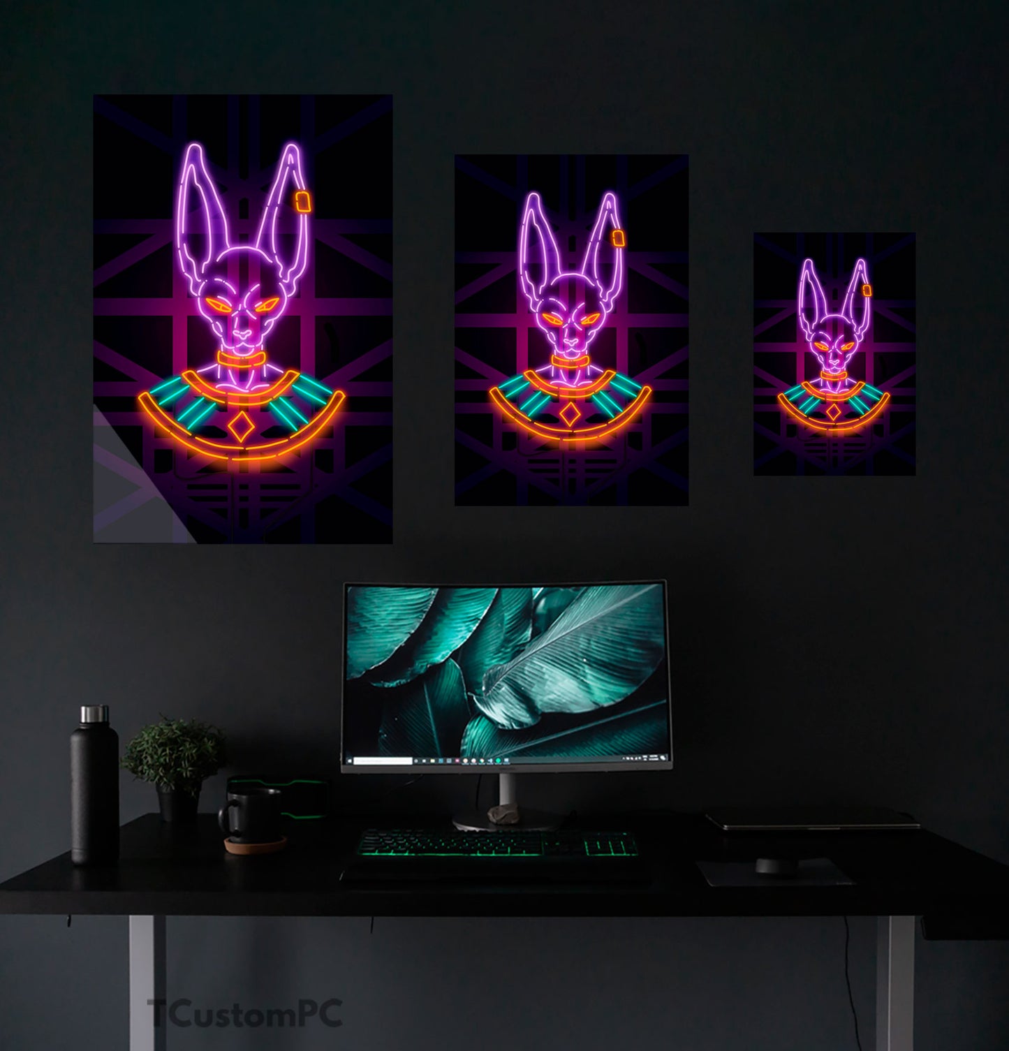 Cuadro Beerus Neon