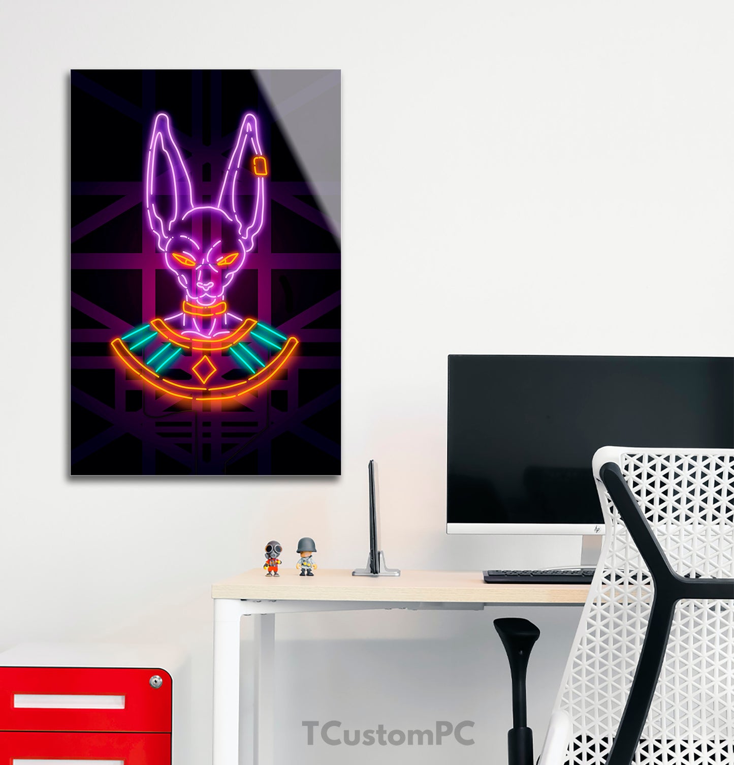 Cuadro Beerus Neon