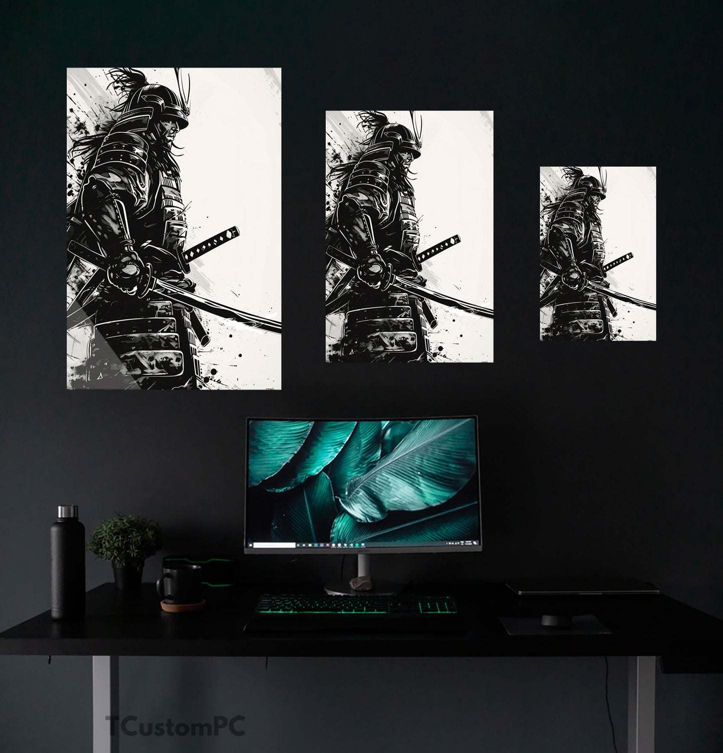 Cuadro Black Samurai