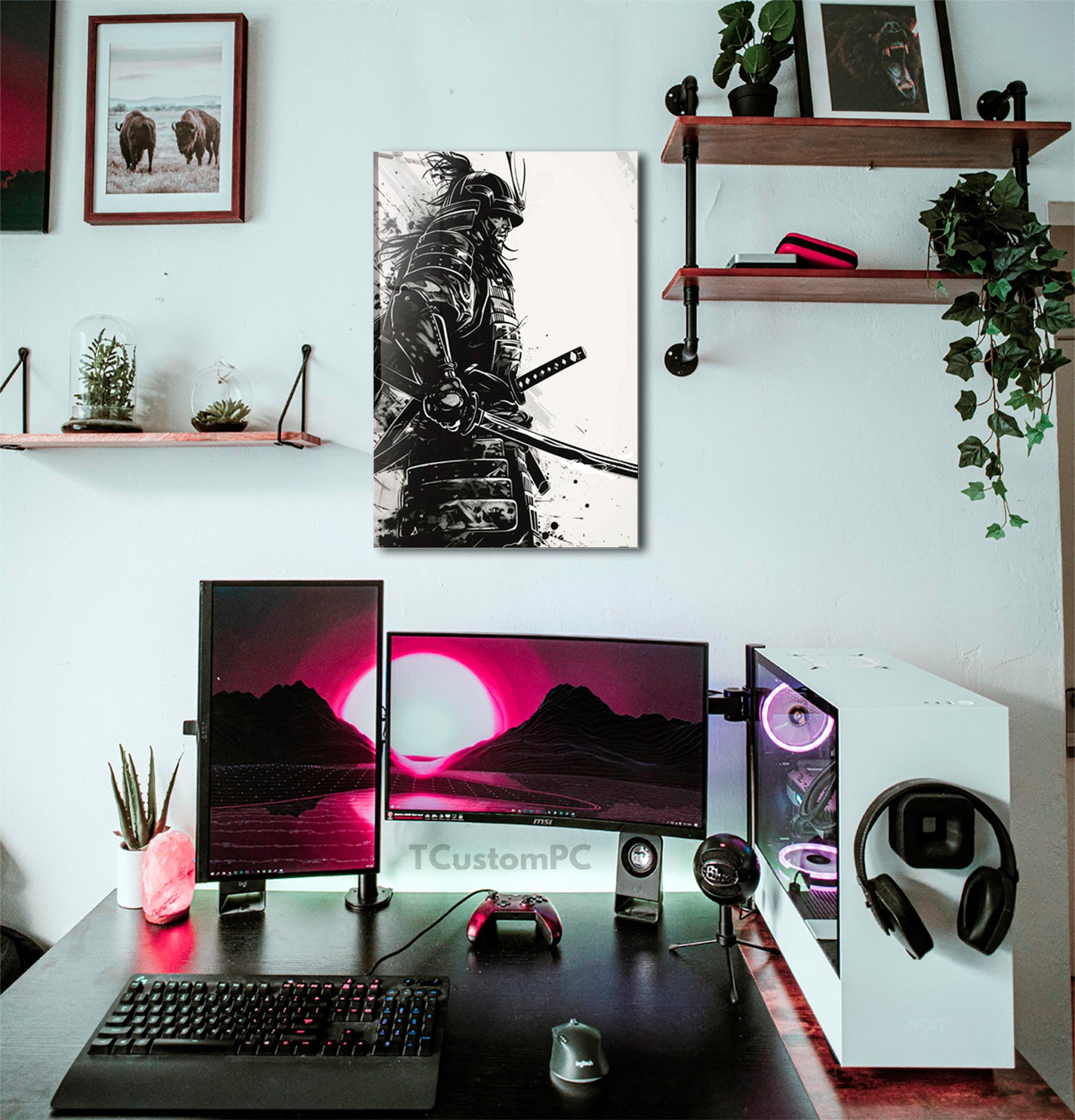 Cuadro Black Samurai