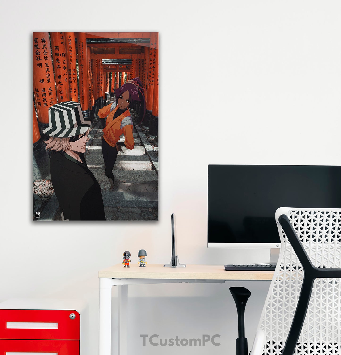 Pintura de anúncio com alvejante