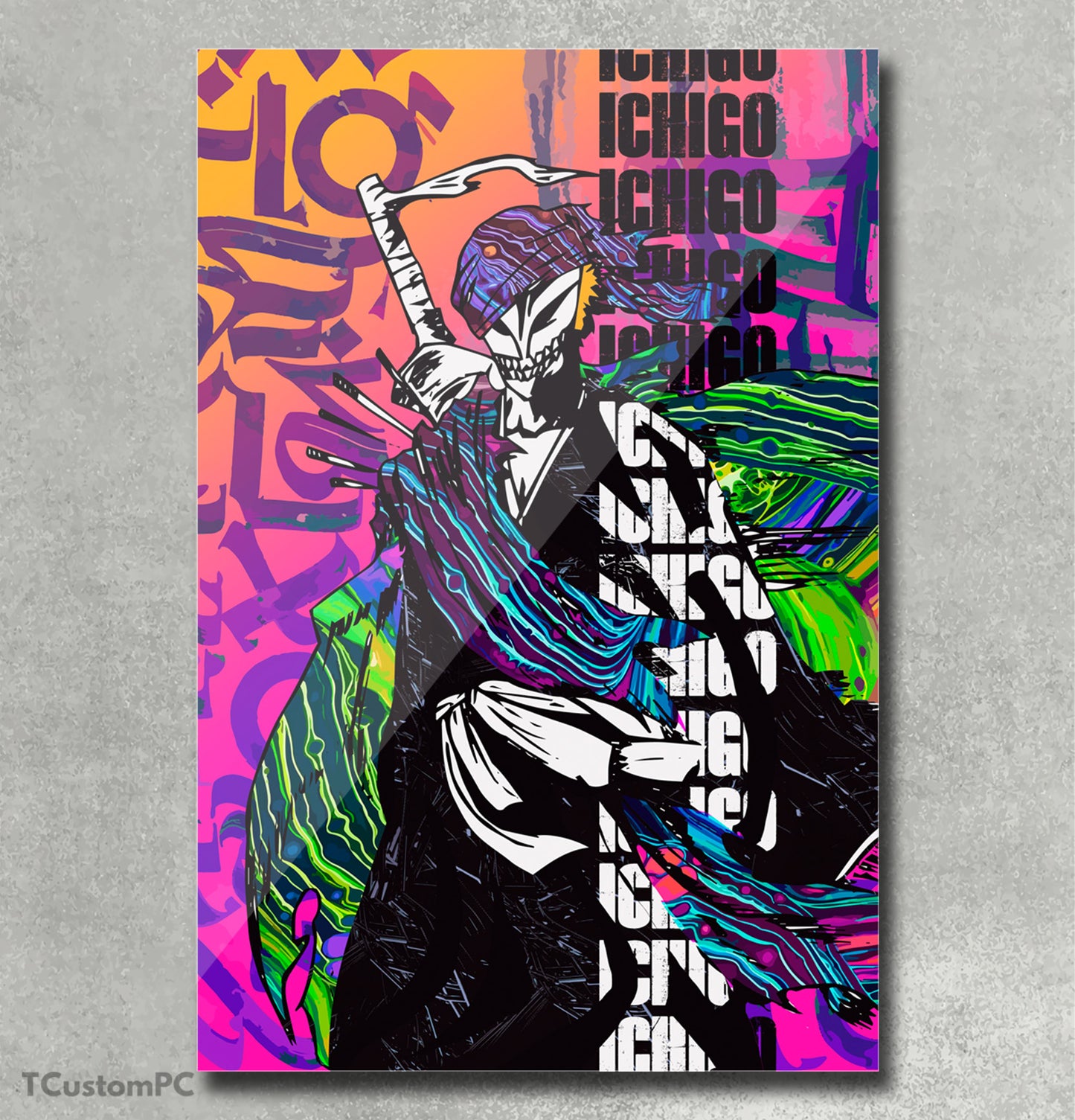 Cuadro Bleach Shinigami mask soul society