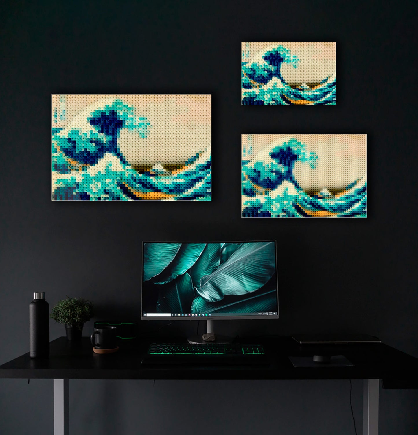Cuadro Blok Wave