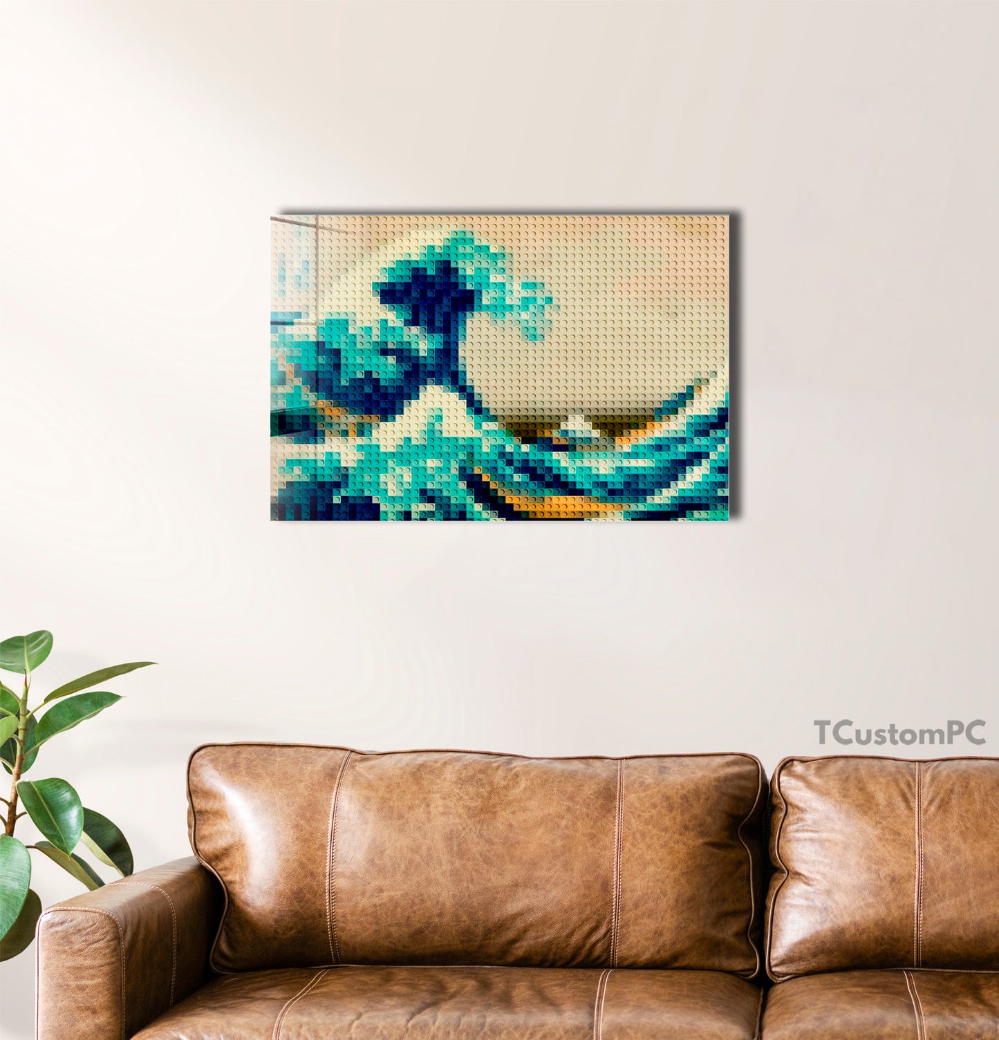 Cuadro Blok Wave