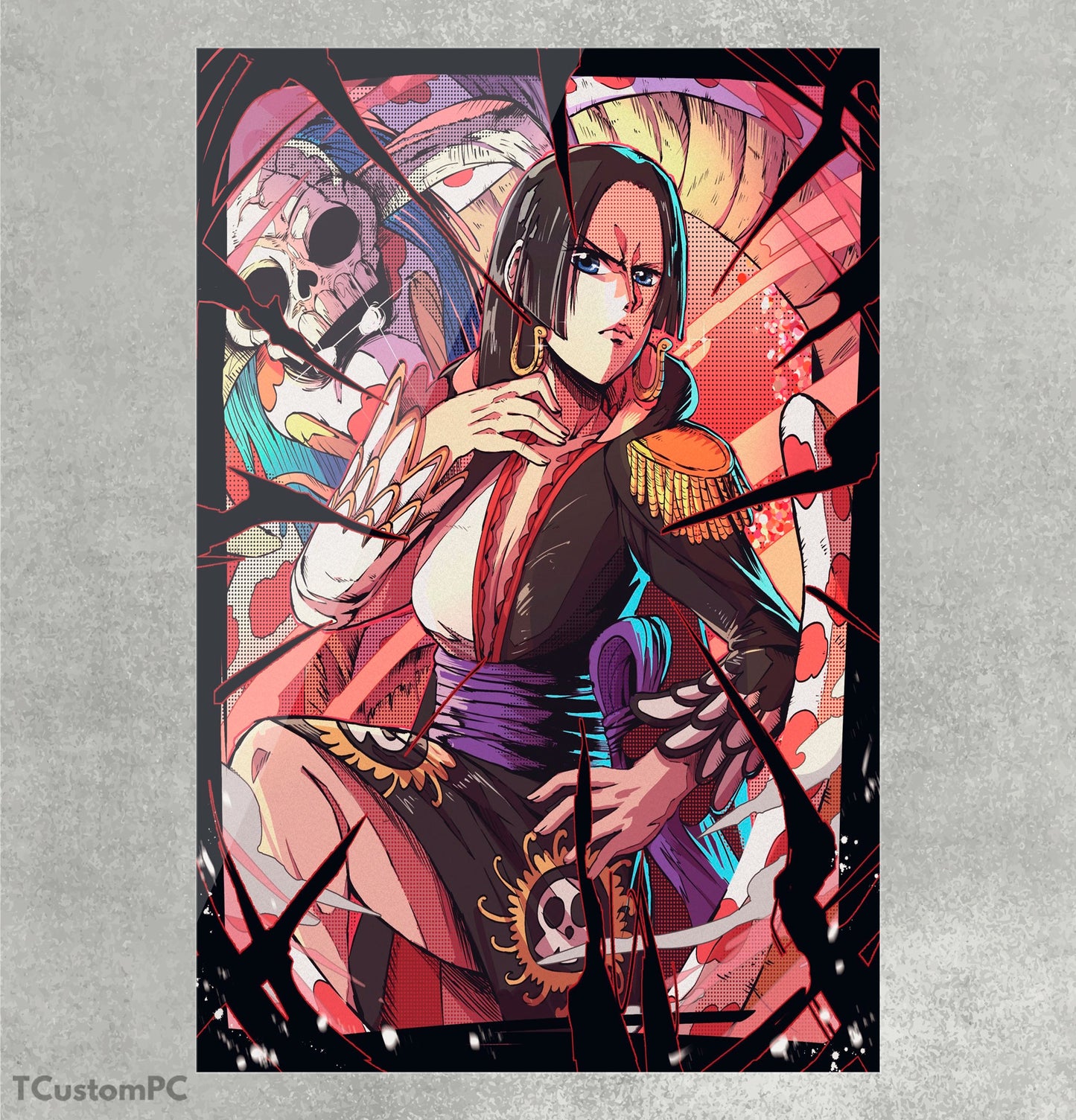 Boa Hancock Haki painting