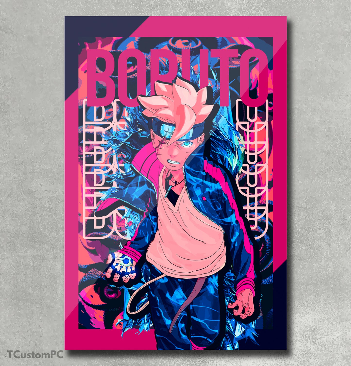 Cuadro Boruto next generations vector
