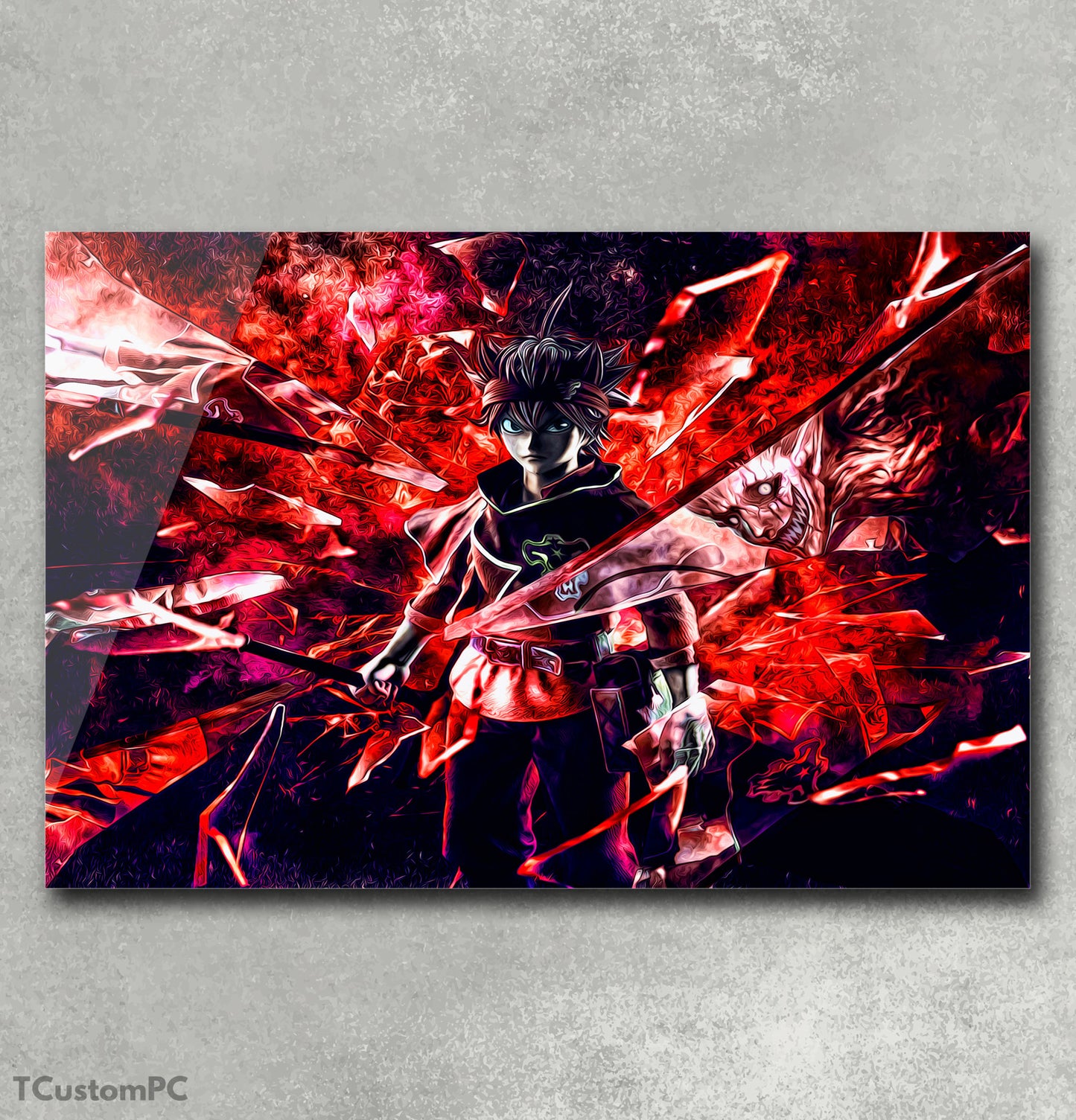 Asta Black Clover Broken Crystal 11 Frame