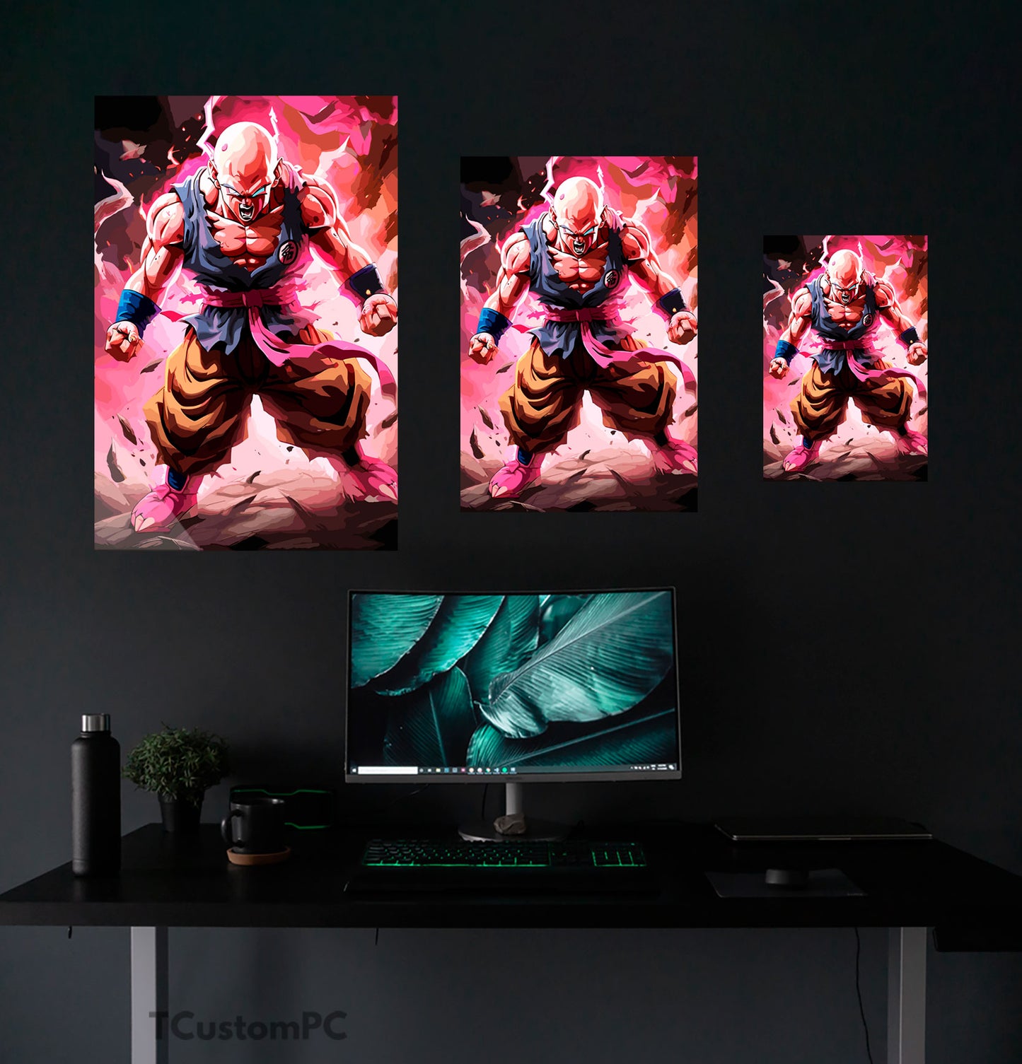 Buu Pintura irritada