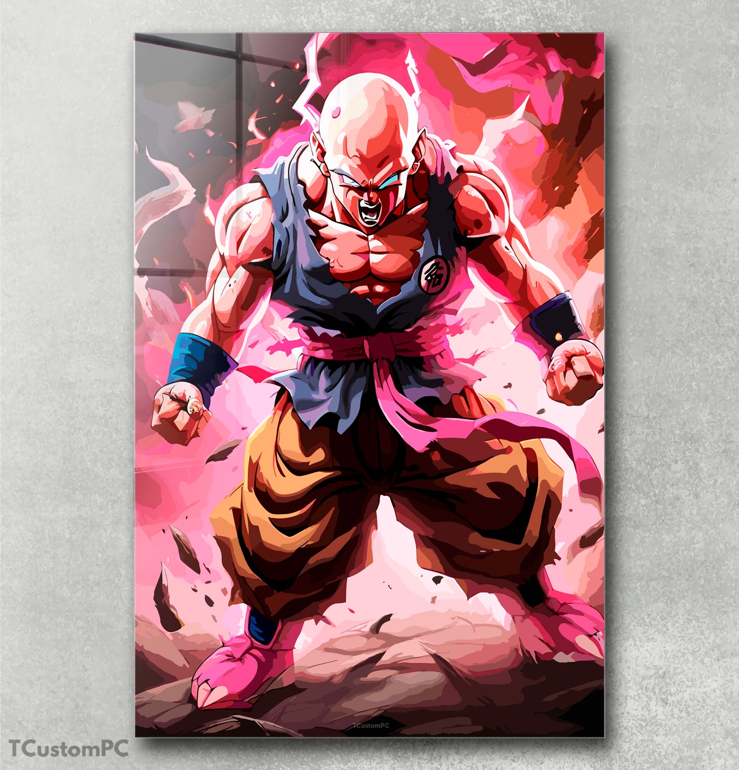 Buu Pintura irritada
