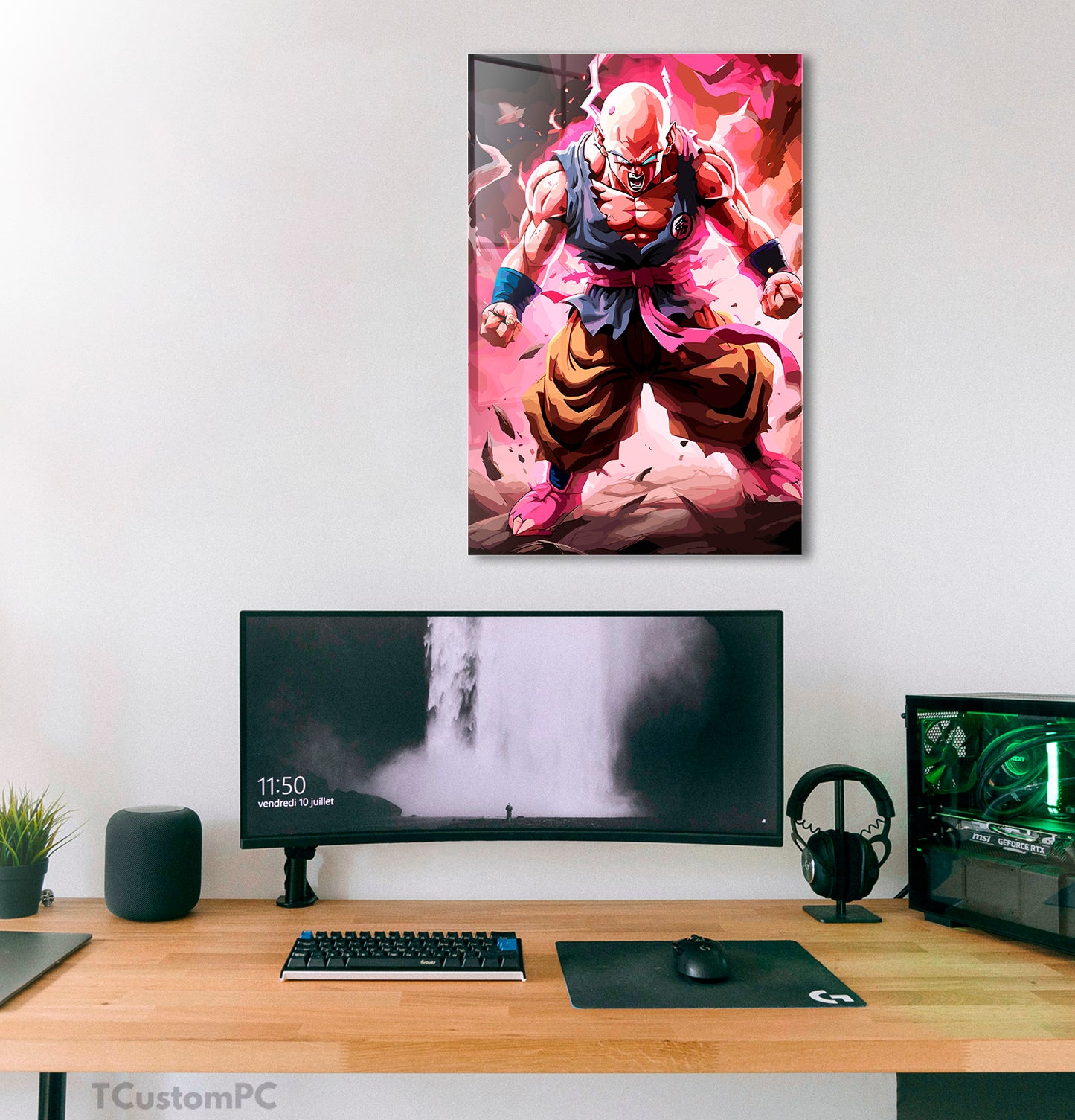 Buu Pintura irritada